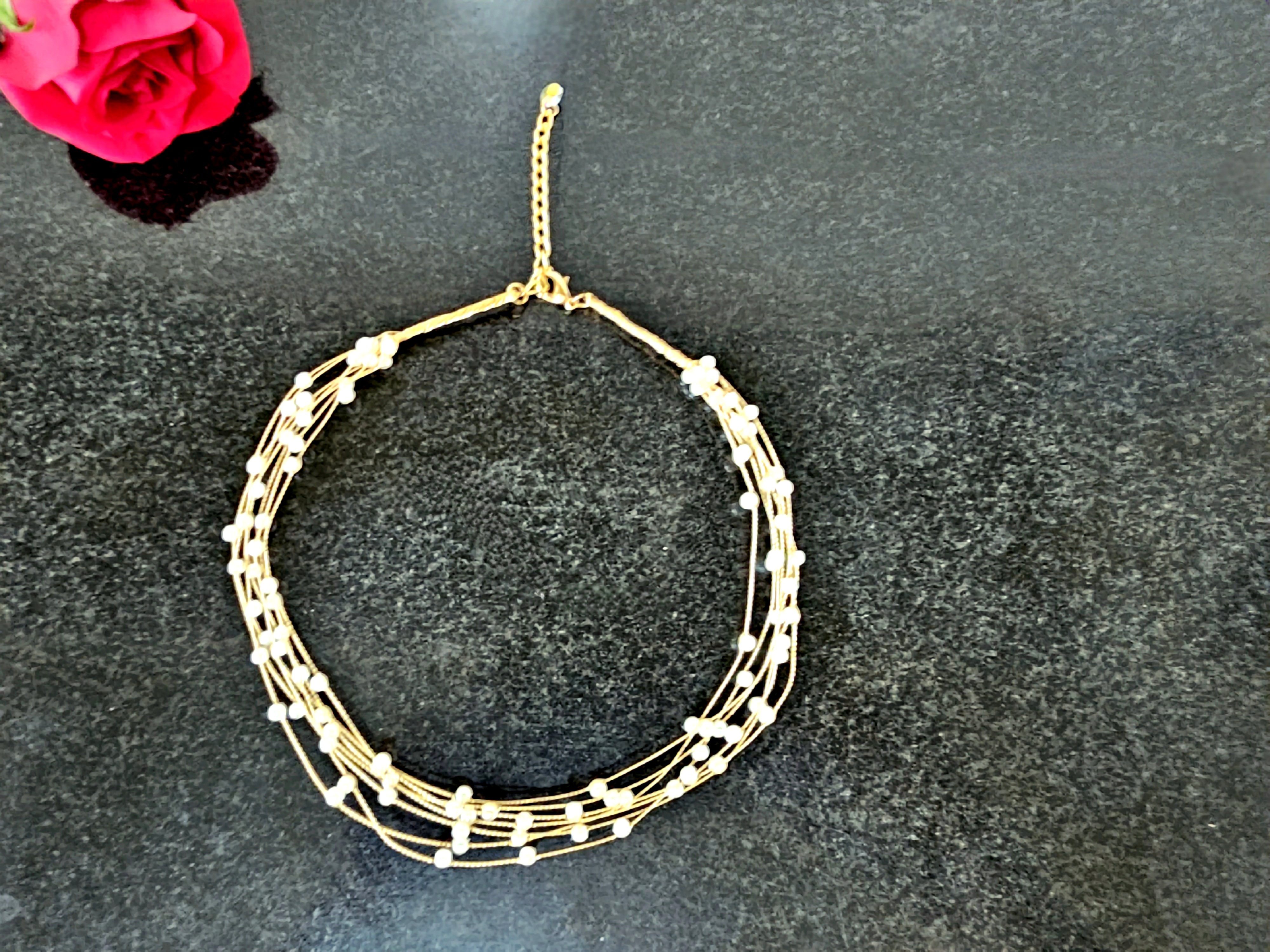 Ditsy Dots Choker
