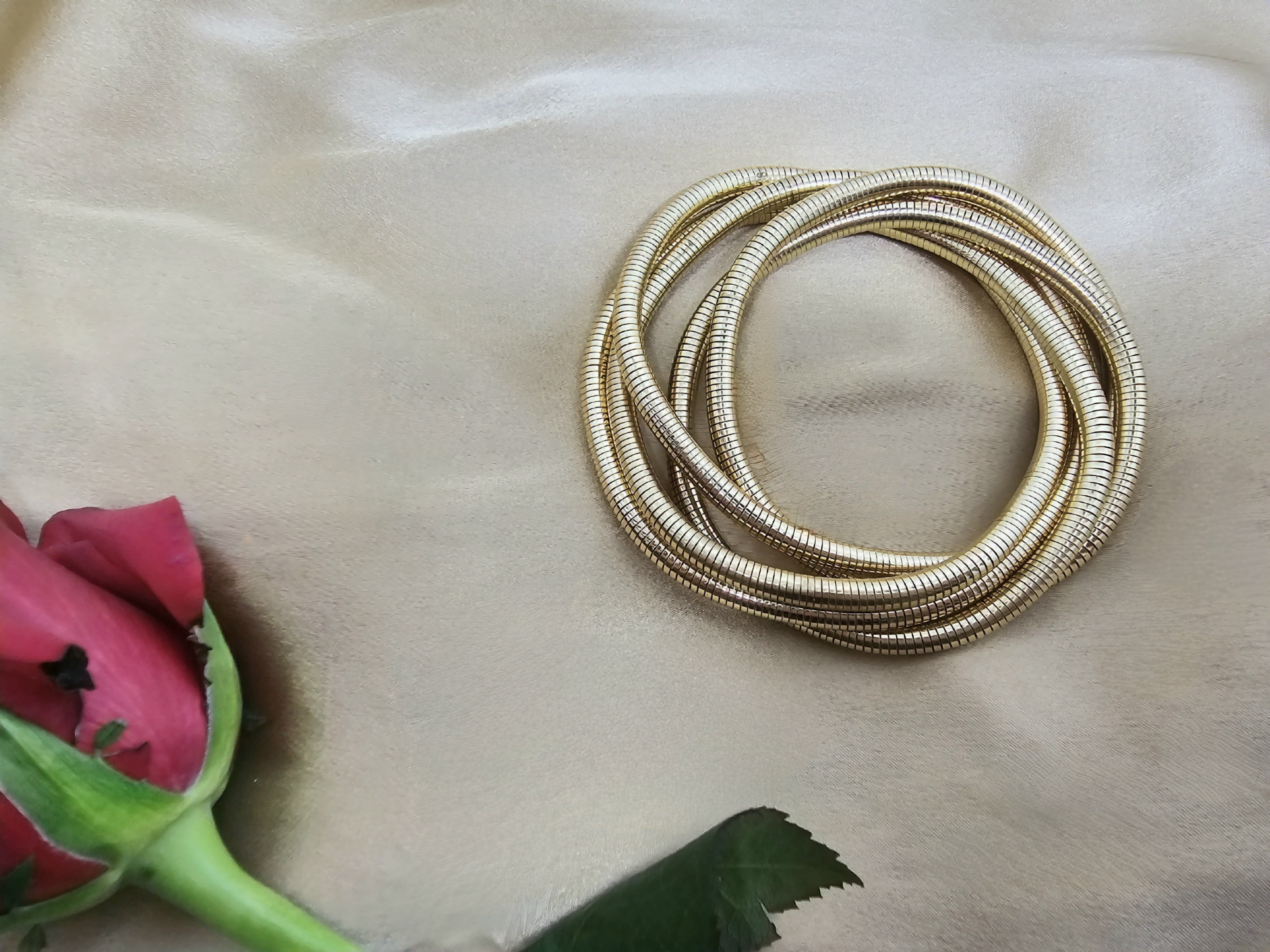 Twisted Gild Bracelet