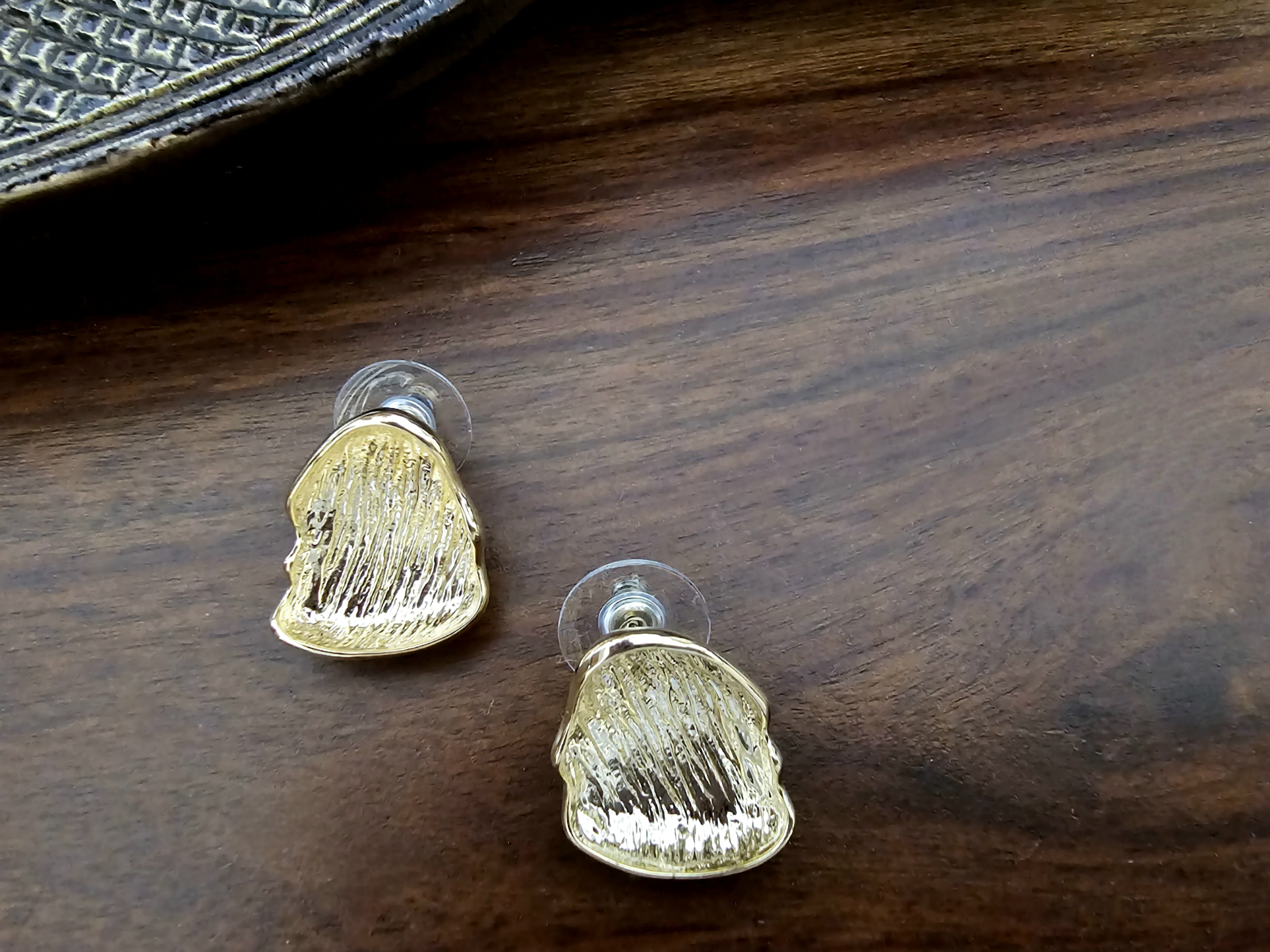 Cosmic Crust Stud Earrings