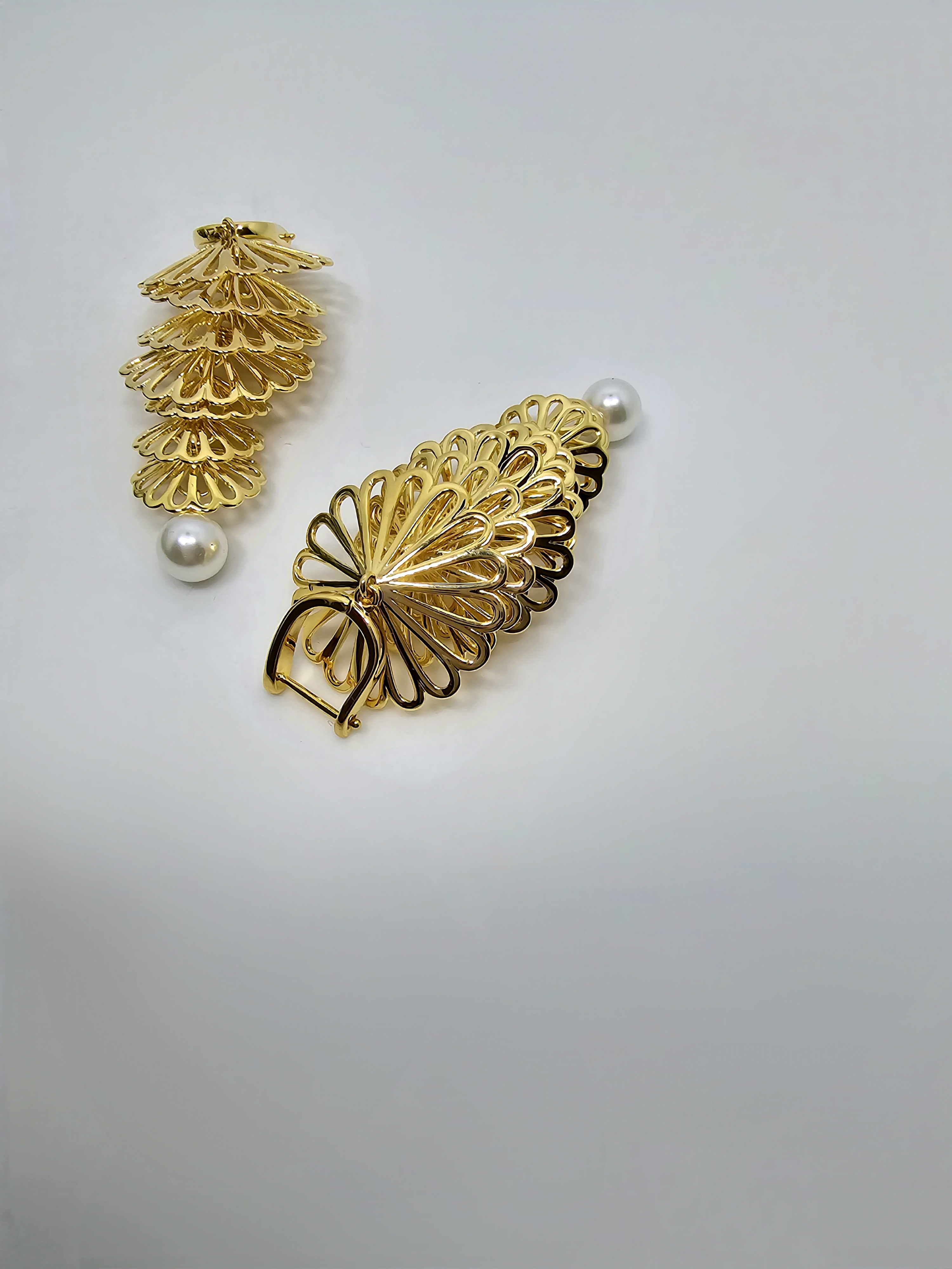 Cascading Petal Drops Earrings