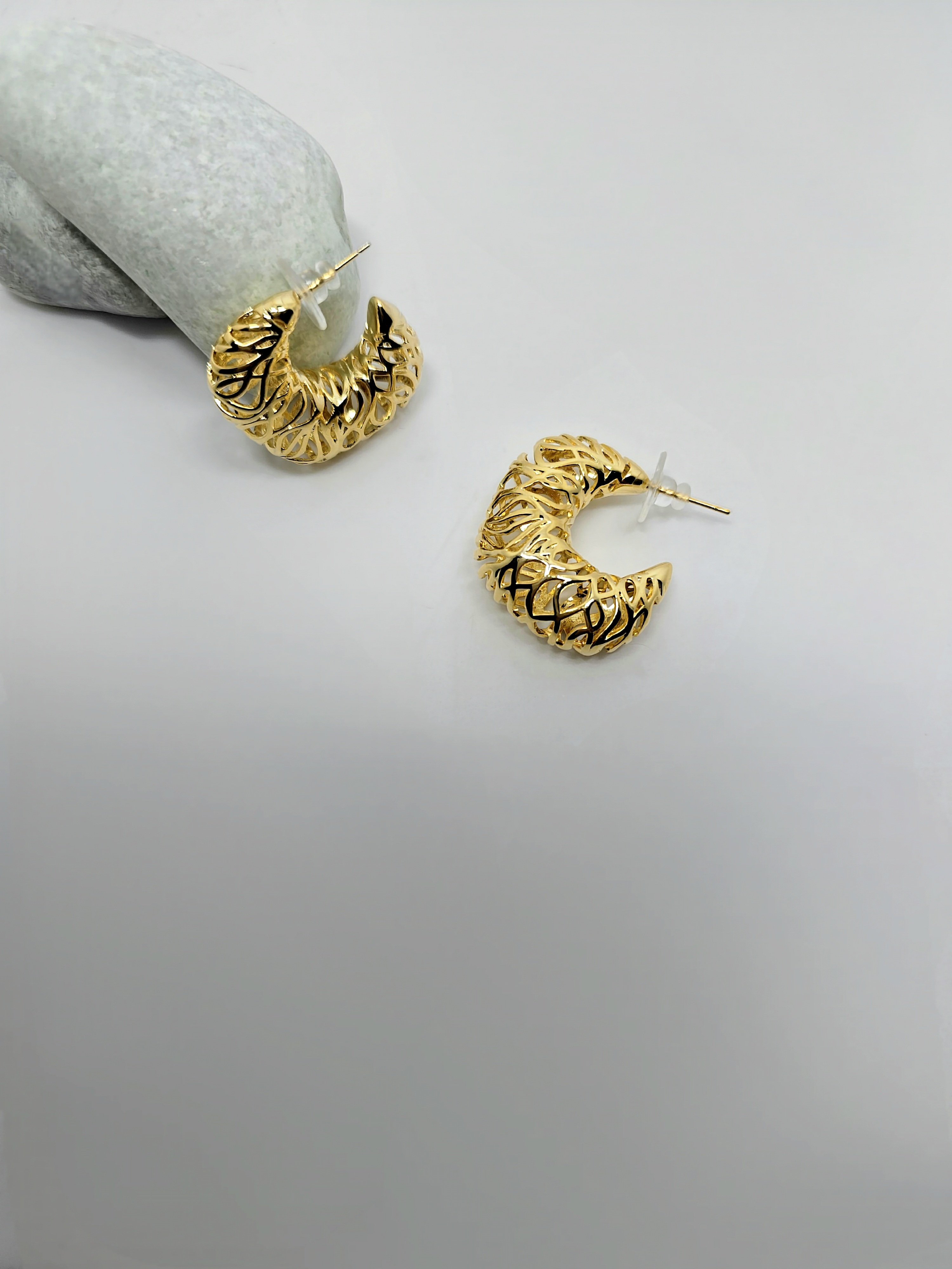 Enmeshed Hoops Earrings