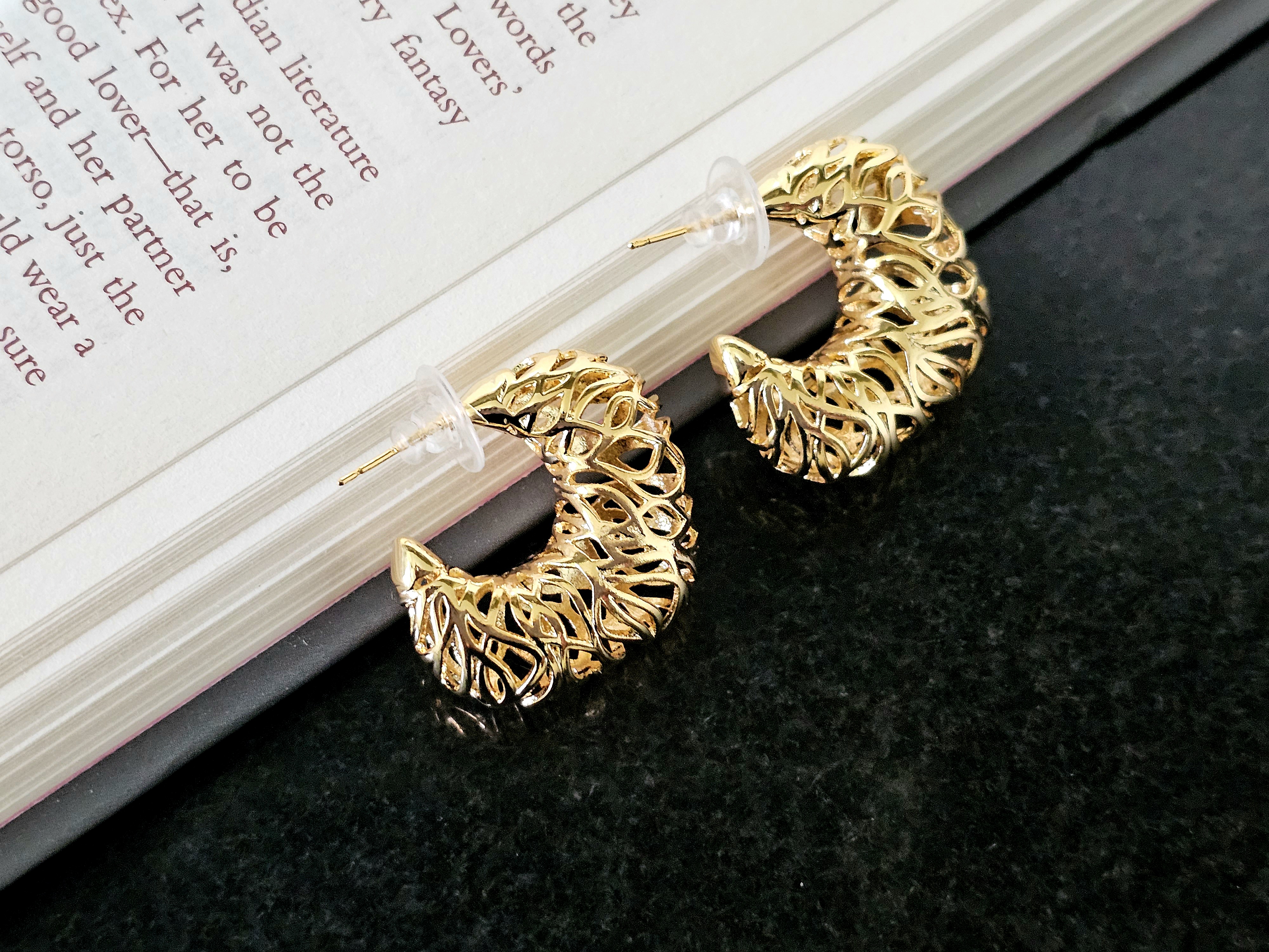 Enmeshed Hoops Earrings