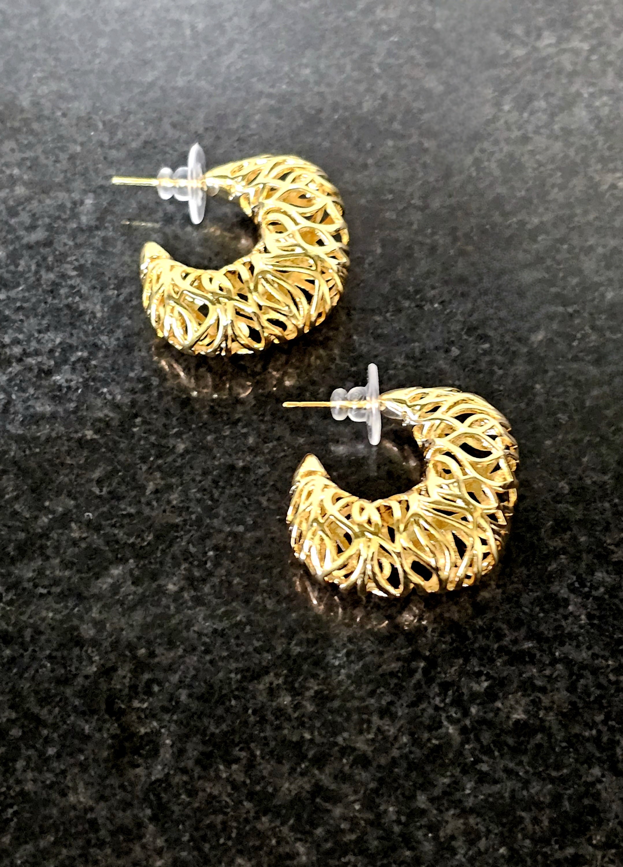 Enmeshed Hoops Earrings