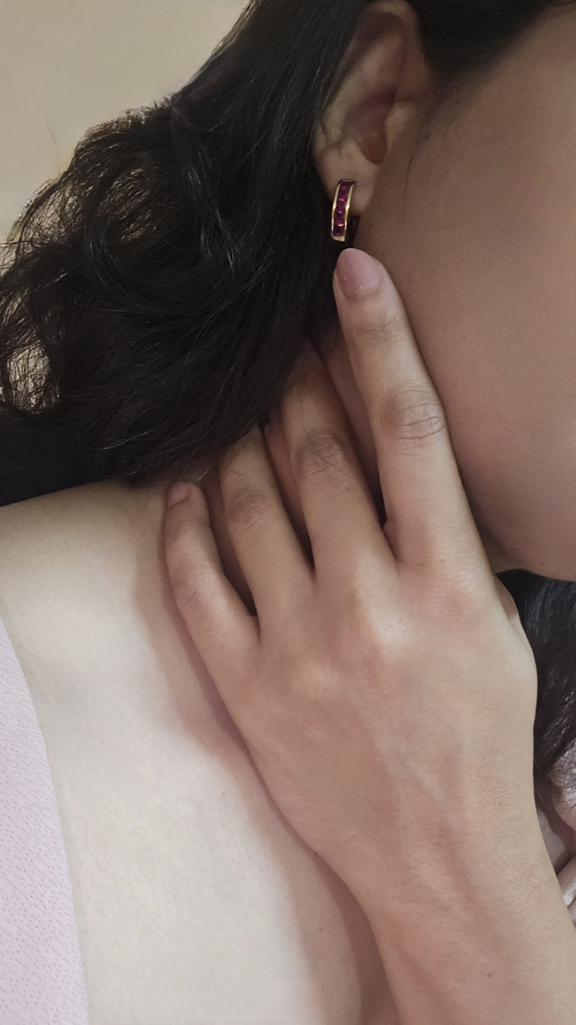 Spectral Line Hug Earrings