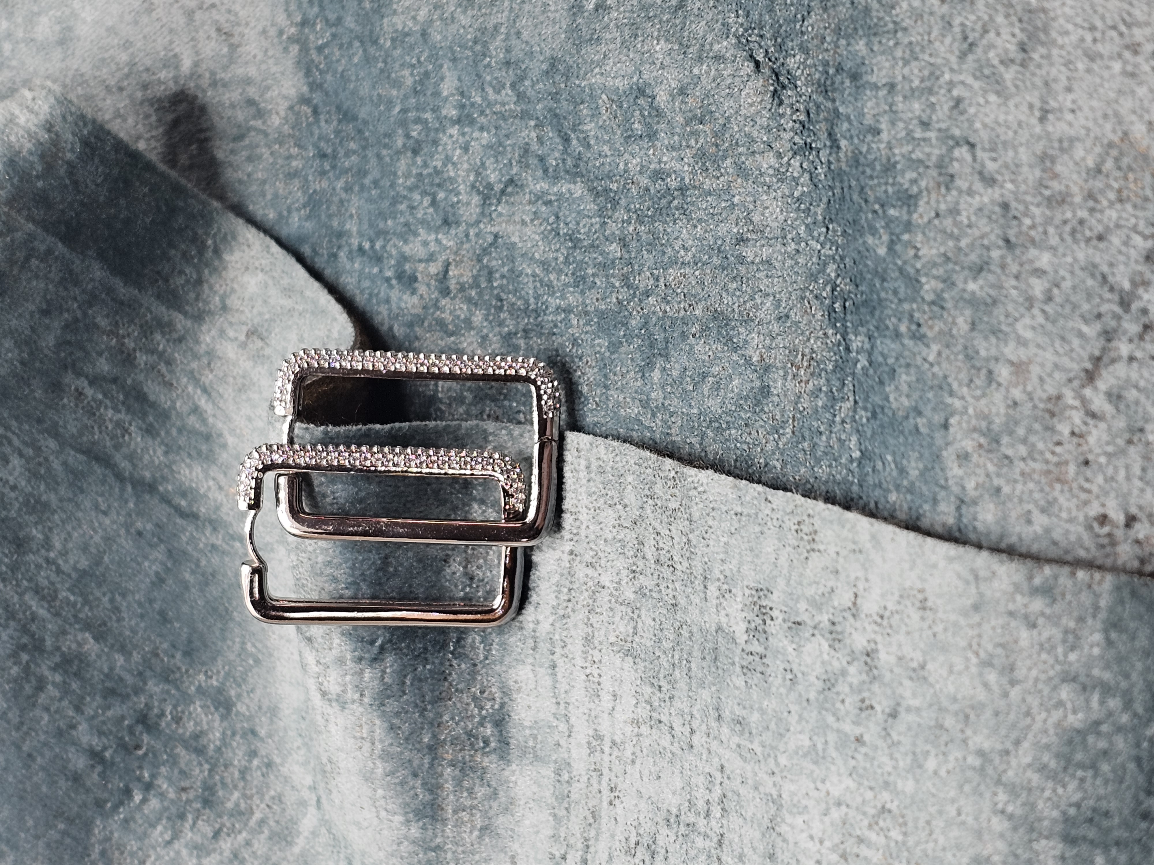 Frosted Pane Hoops
