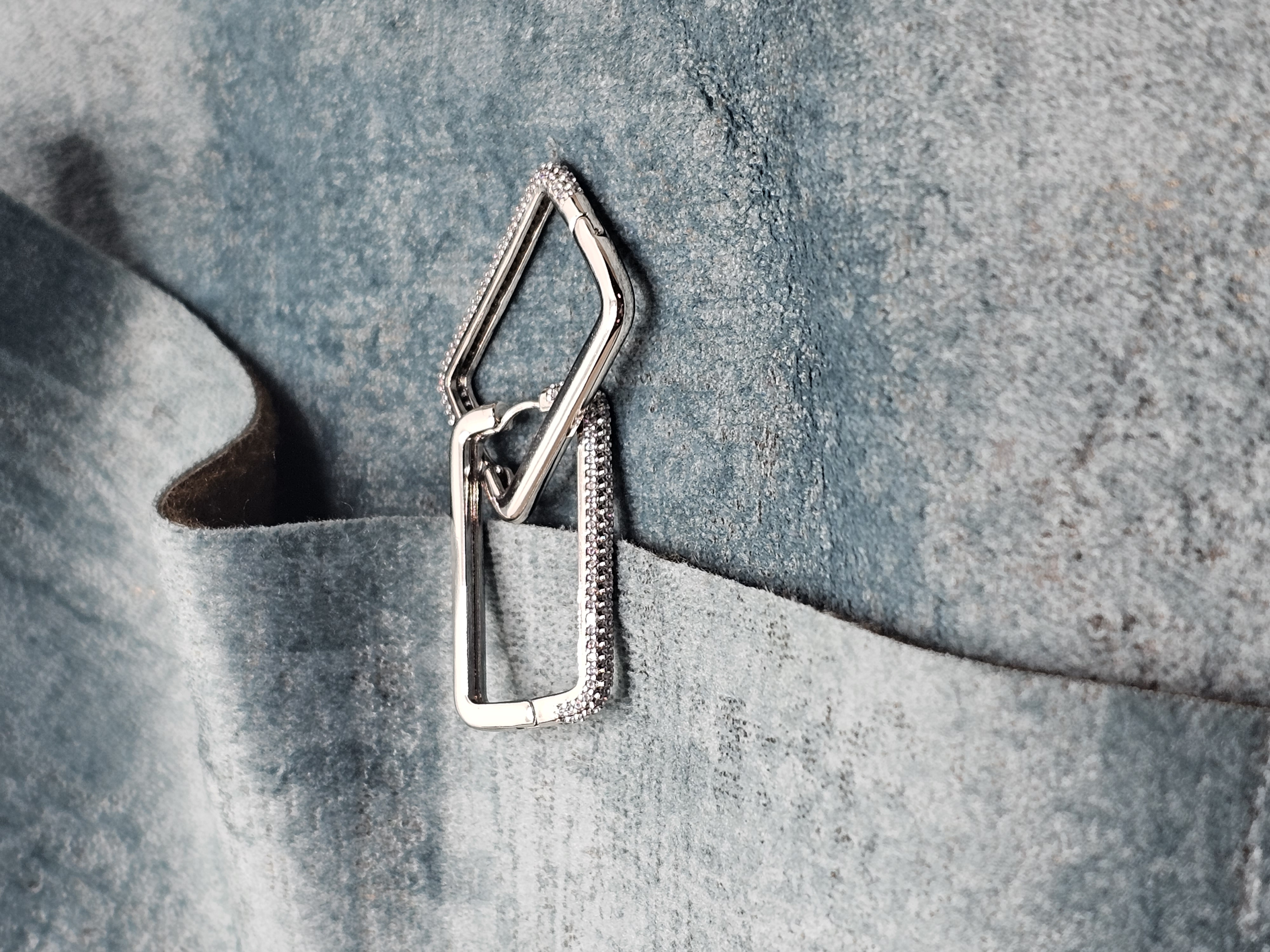 Frosted Pane Hoops