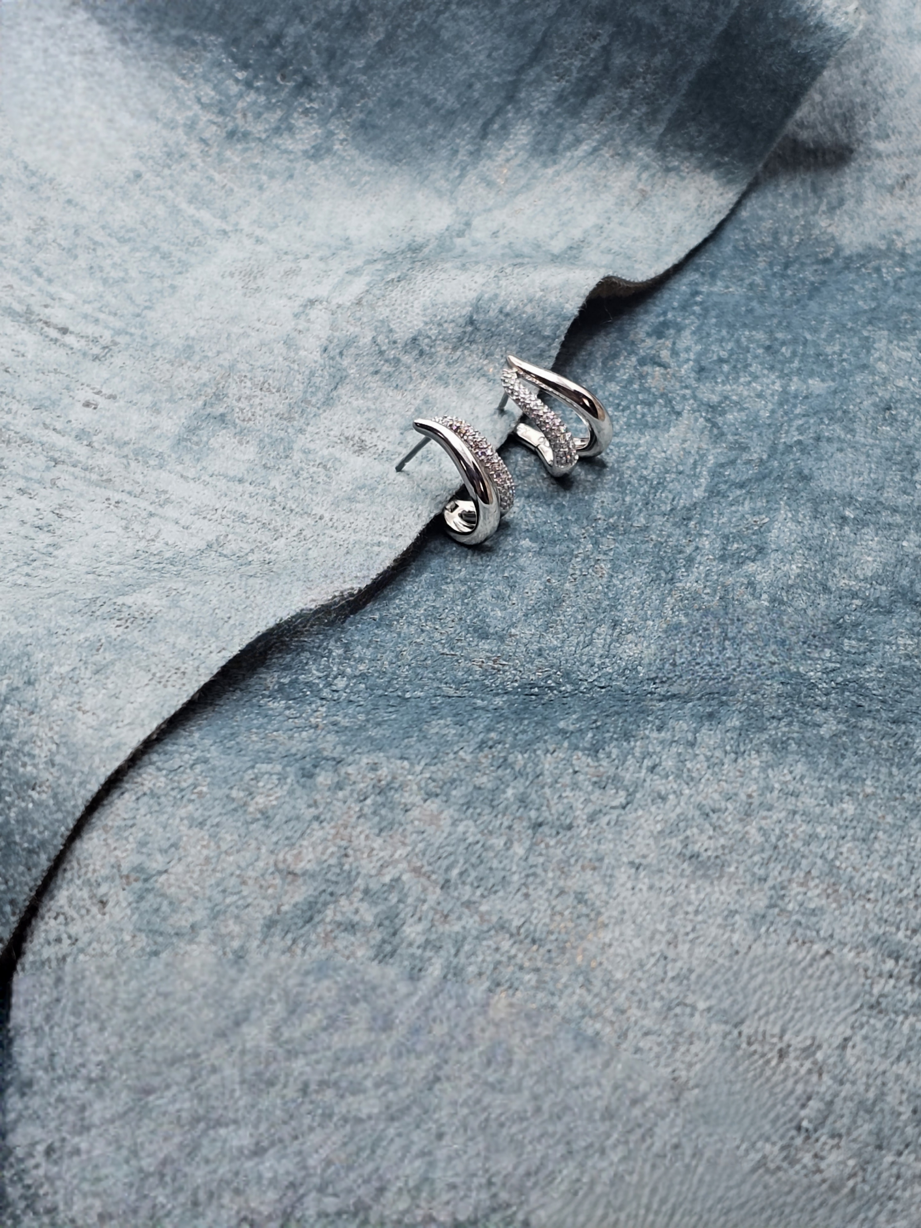 Bent on Glam Hug Earrings