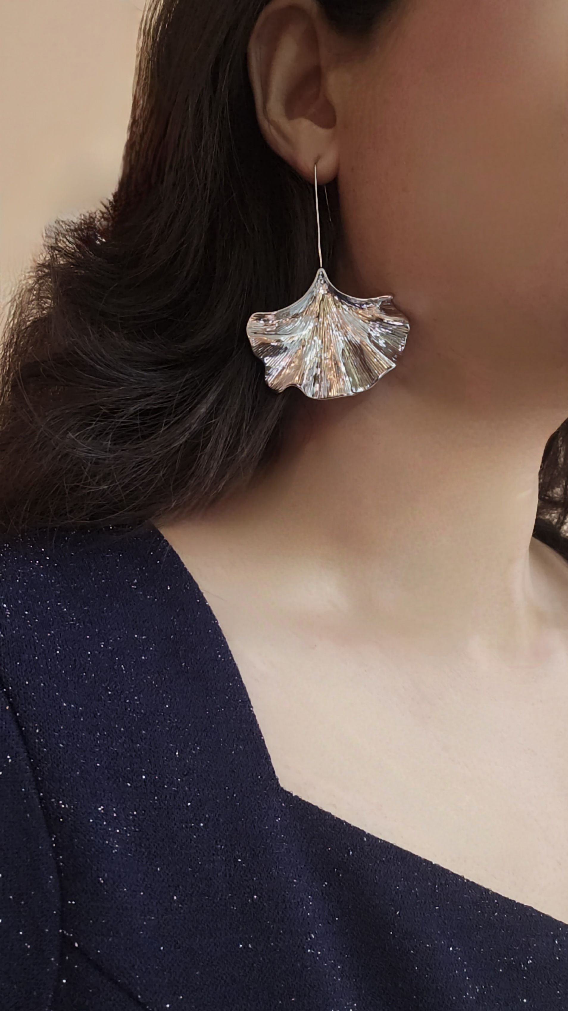 Fronds of Fern Dangler Earrings