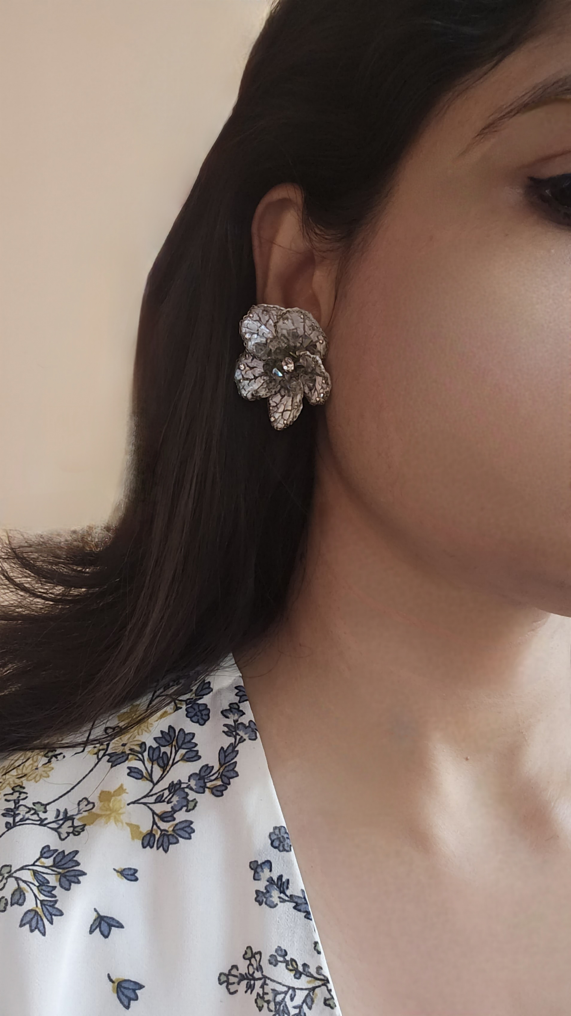 Pretty Plumeria Studs