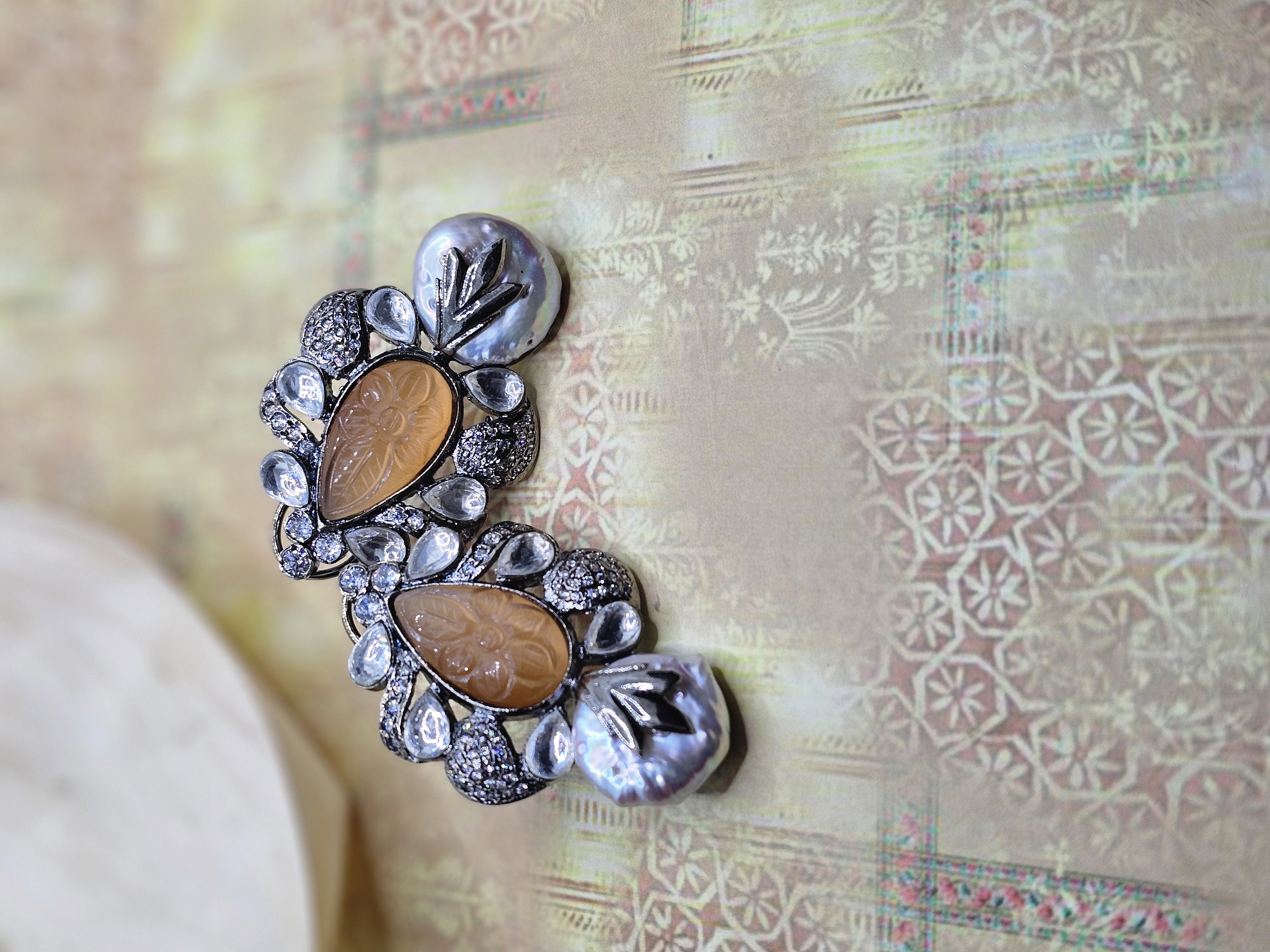 Golden Dusk Earrings