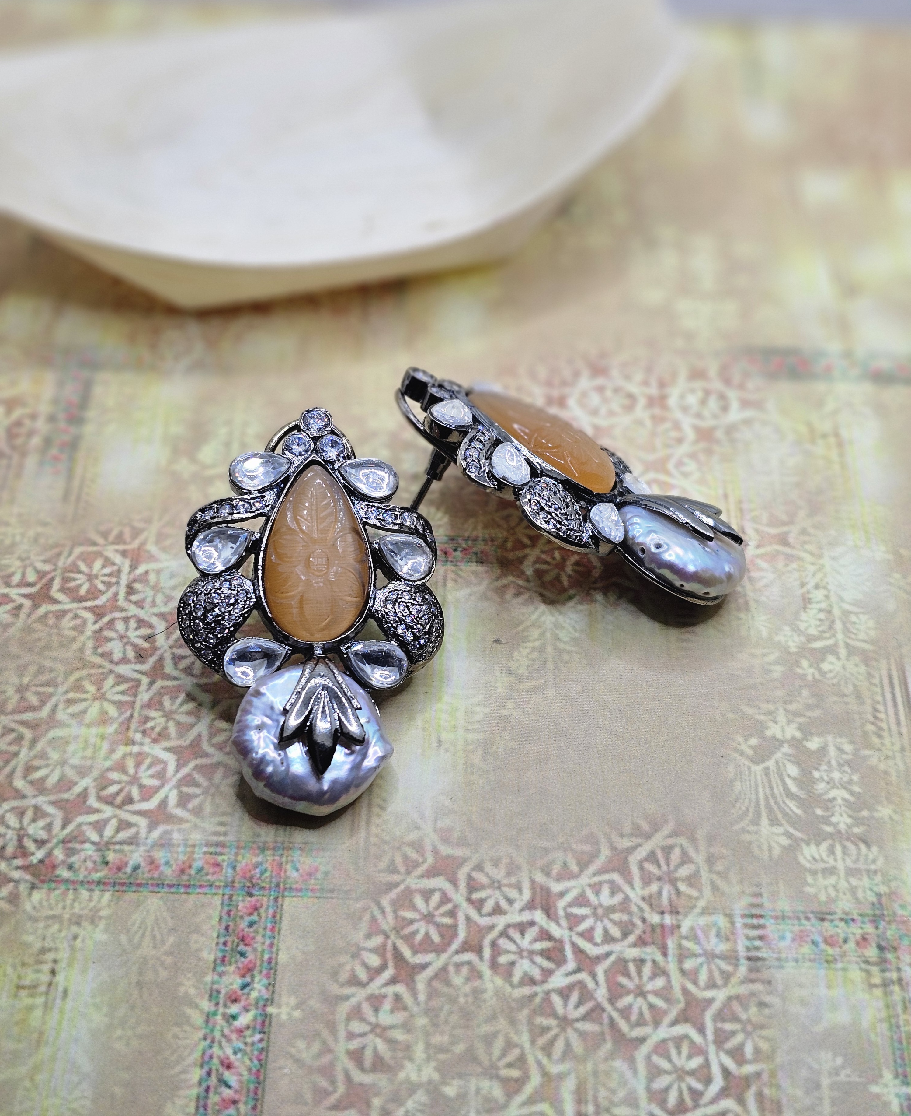 Golden Dusk Earrings