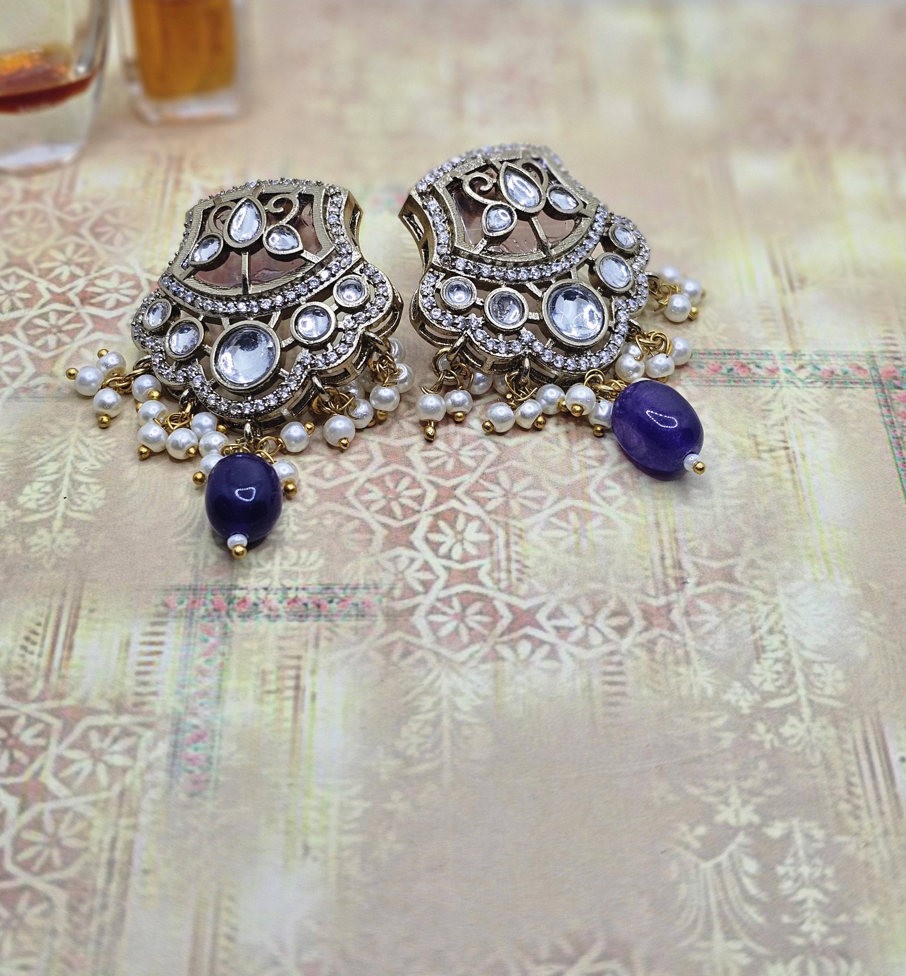 Plum Blossom Studs