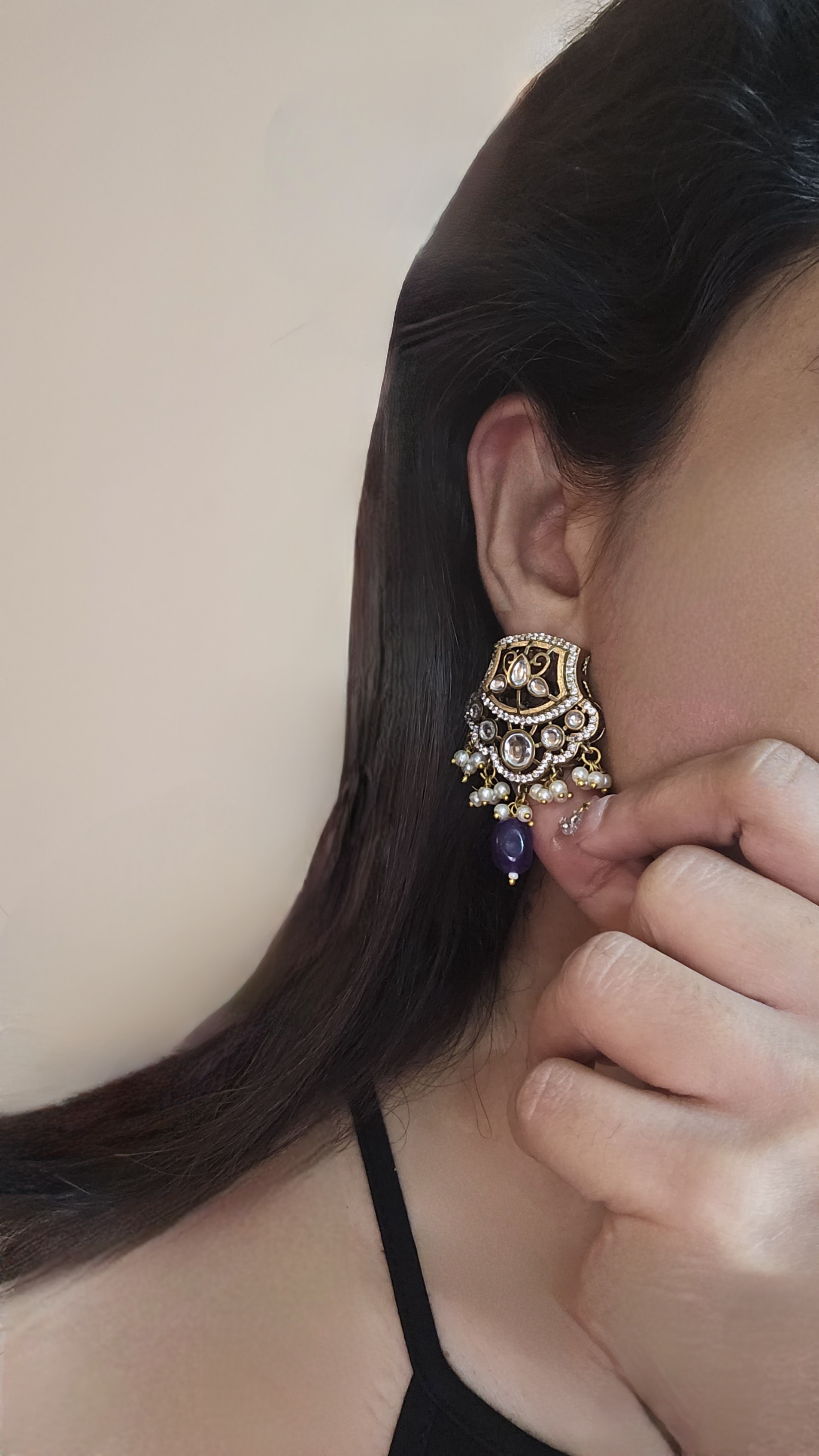 Plum Blossom Studs
