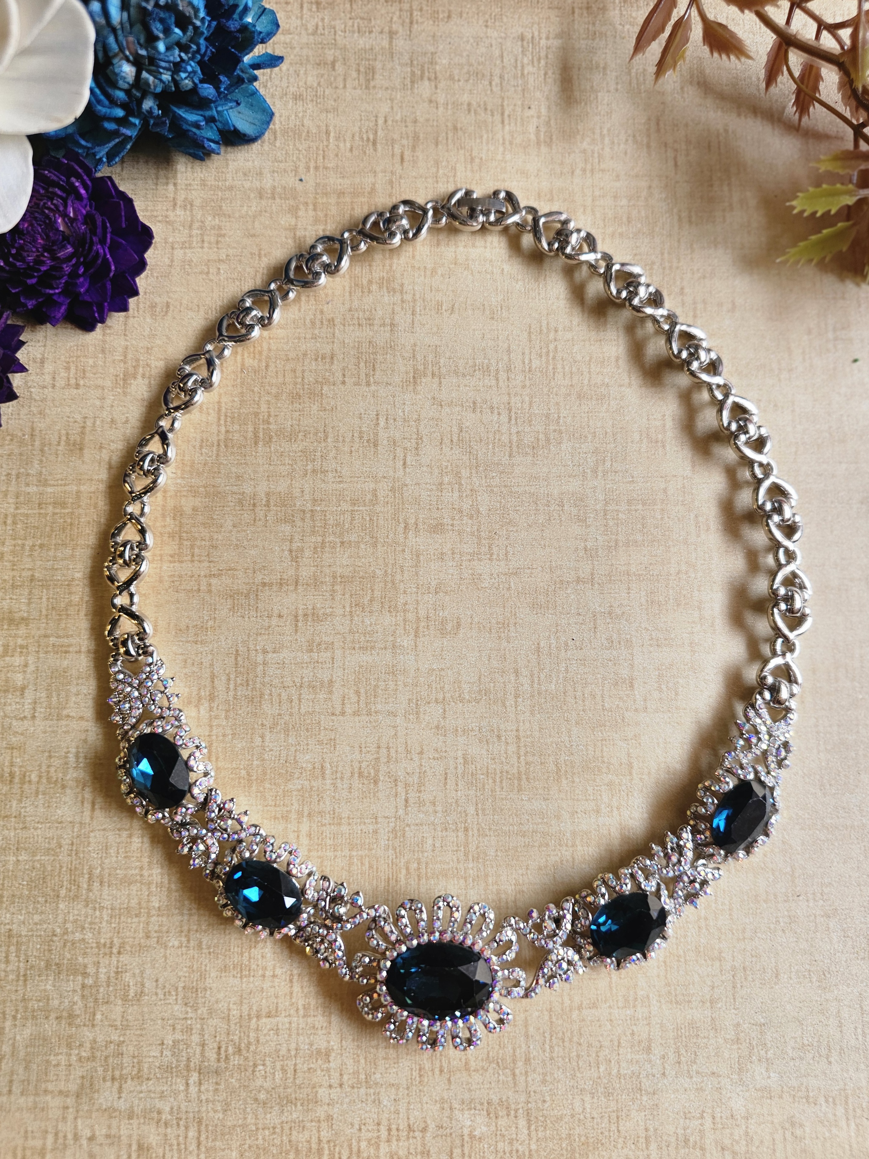 Blue Mirage Necklace Set