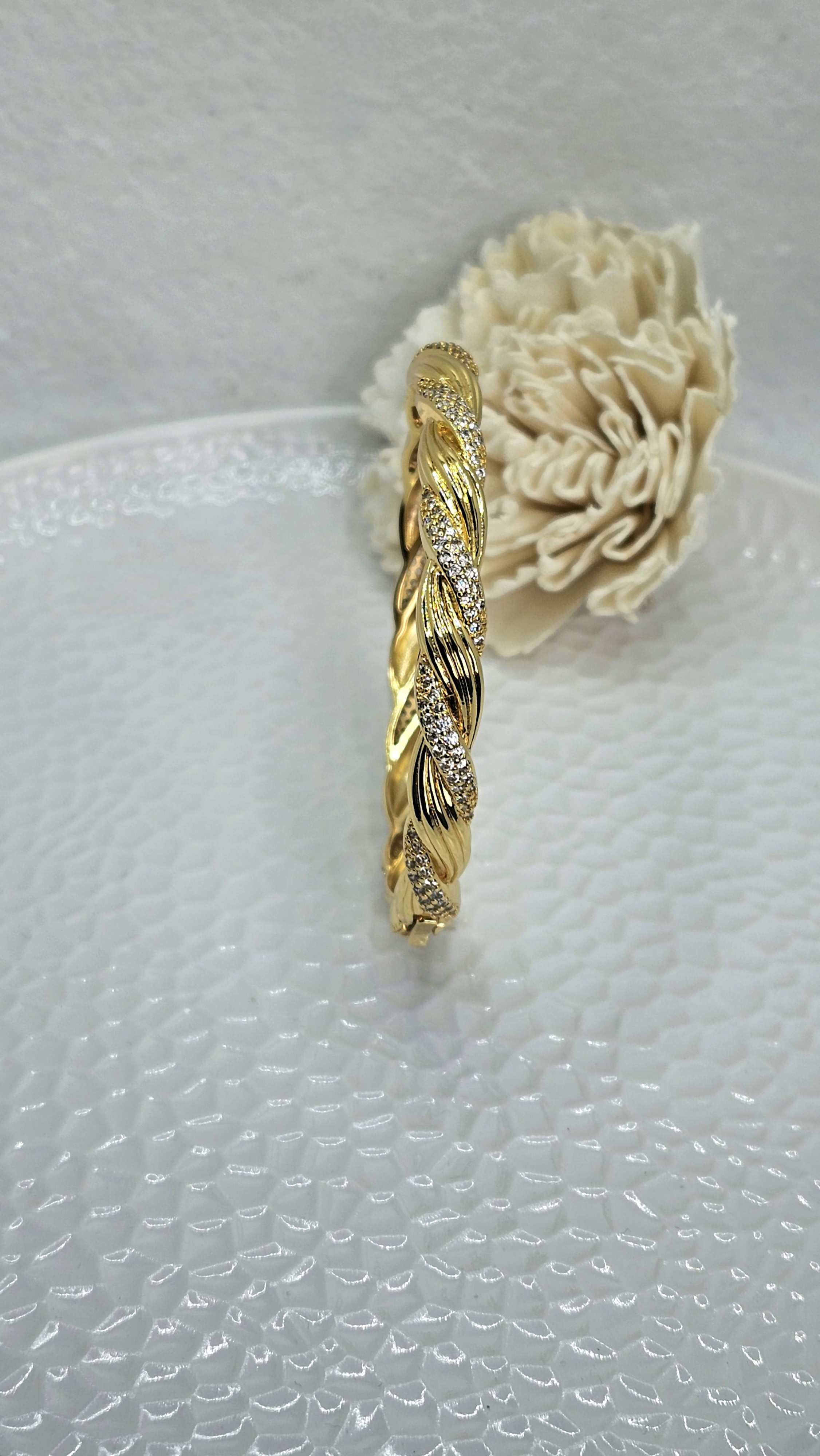 Twist of Gold Bracelet