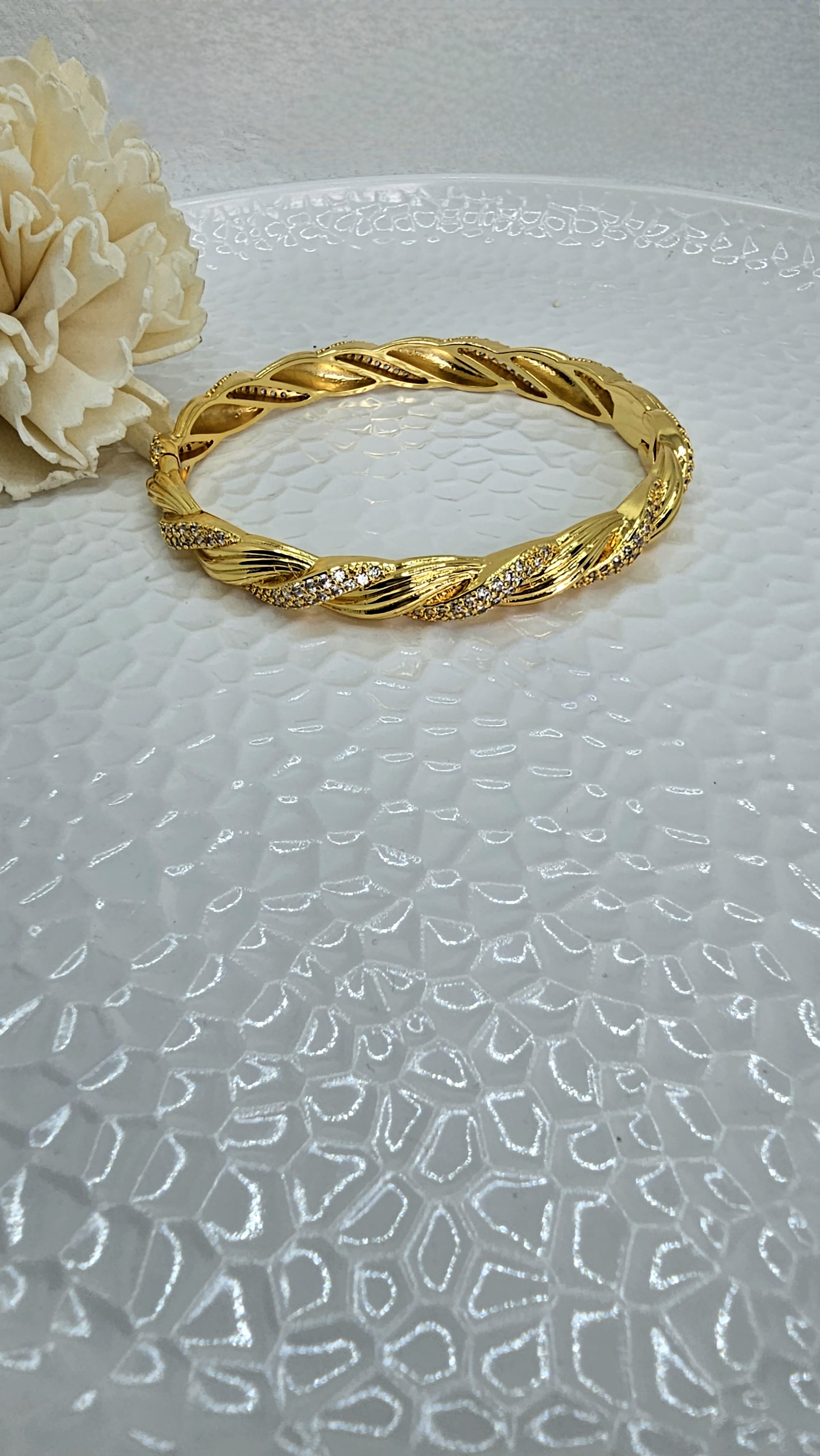 Twist of Gold Bracelet