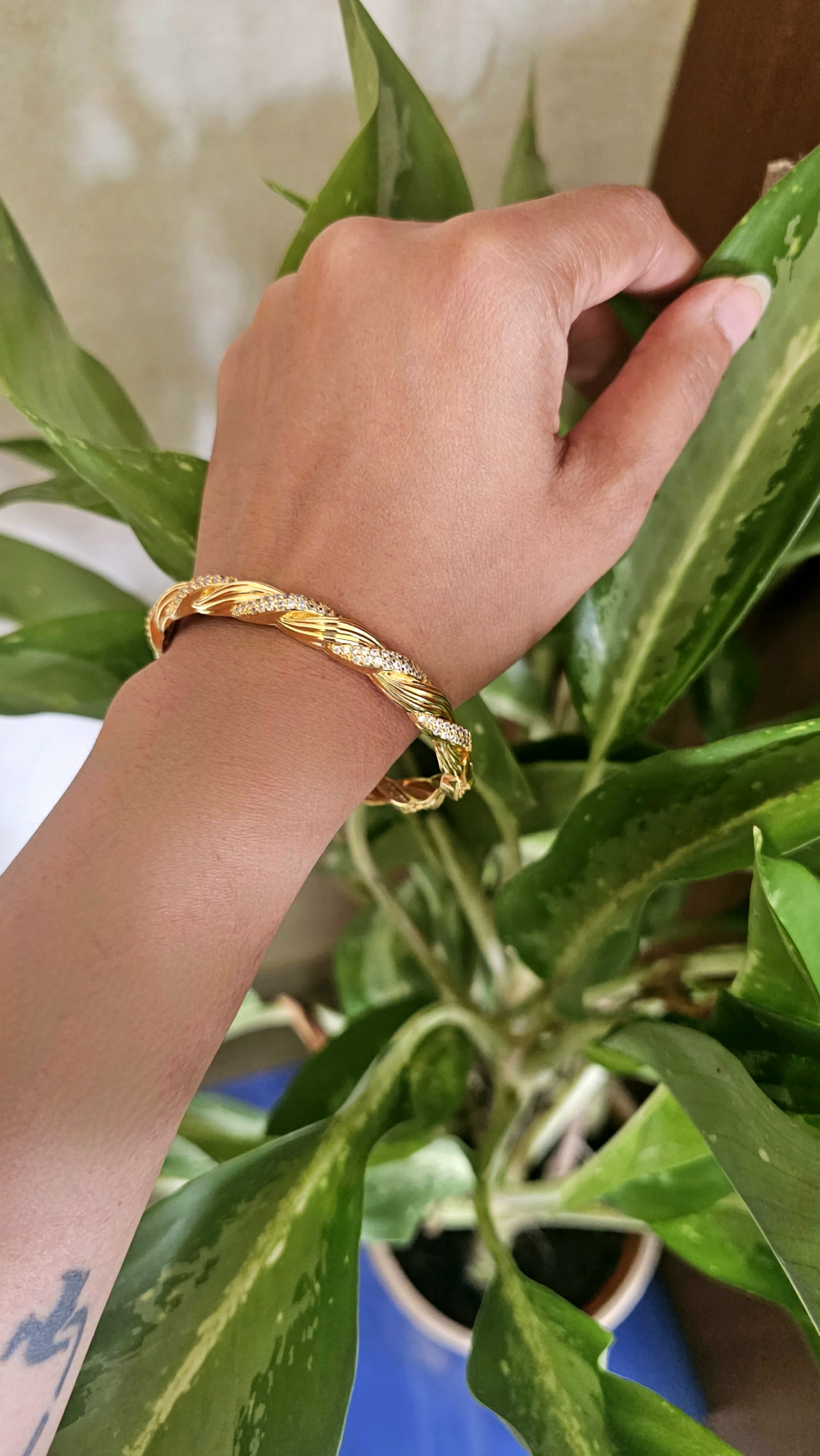 Twist of Gold Bracelet