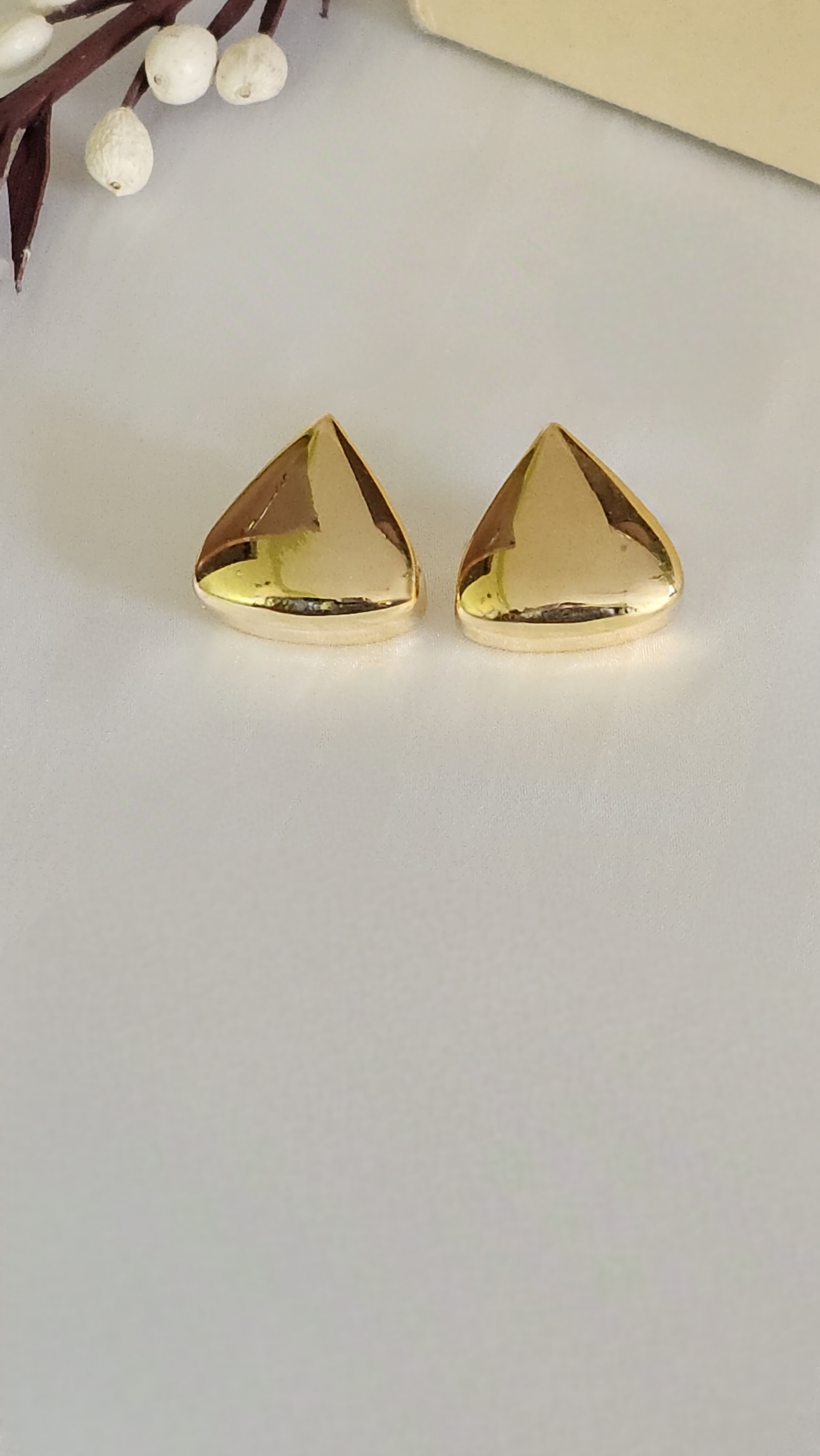 Golden Delta Studs