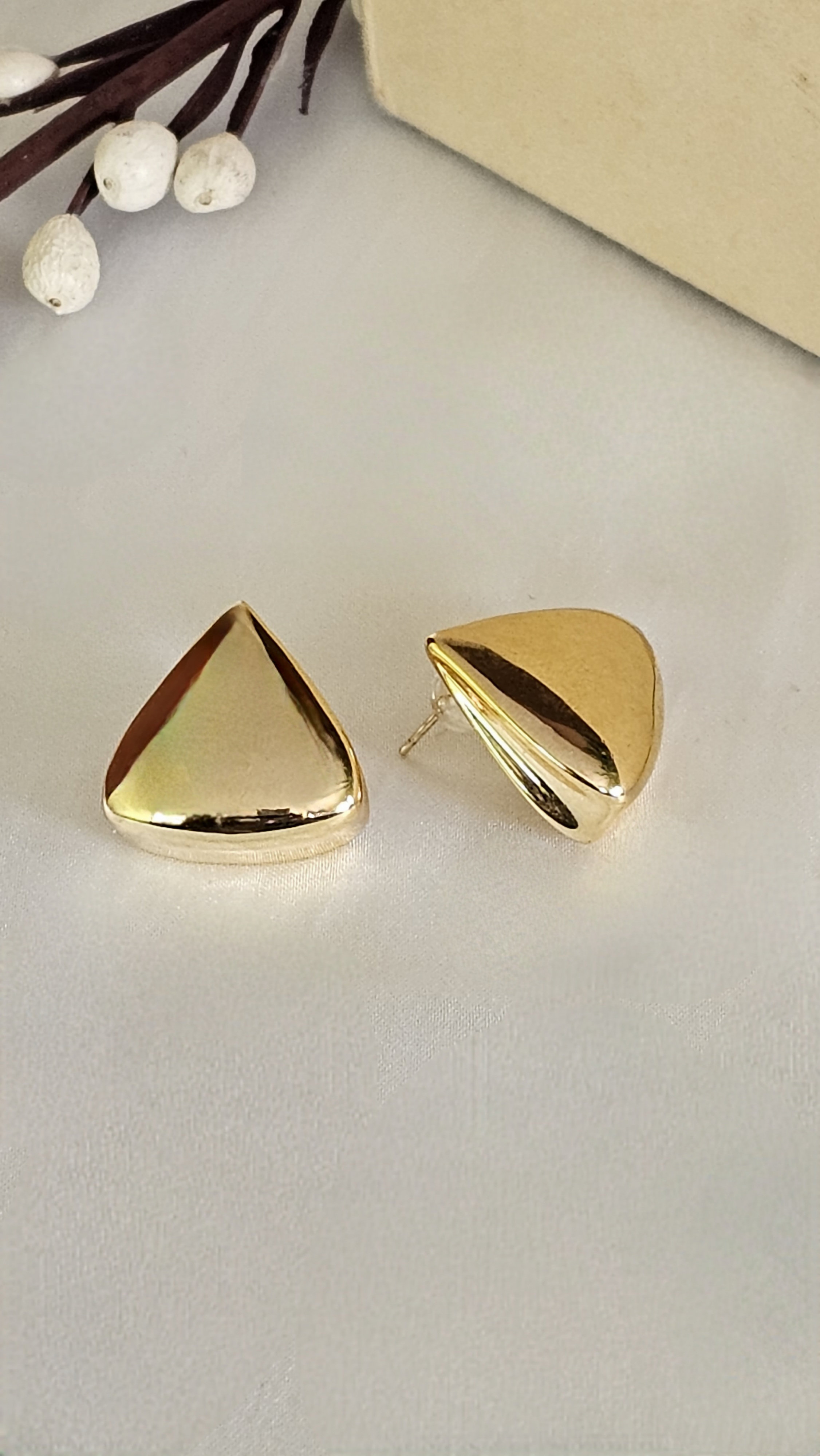 Golden Delta Studs