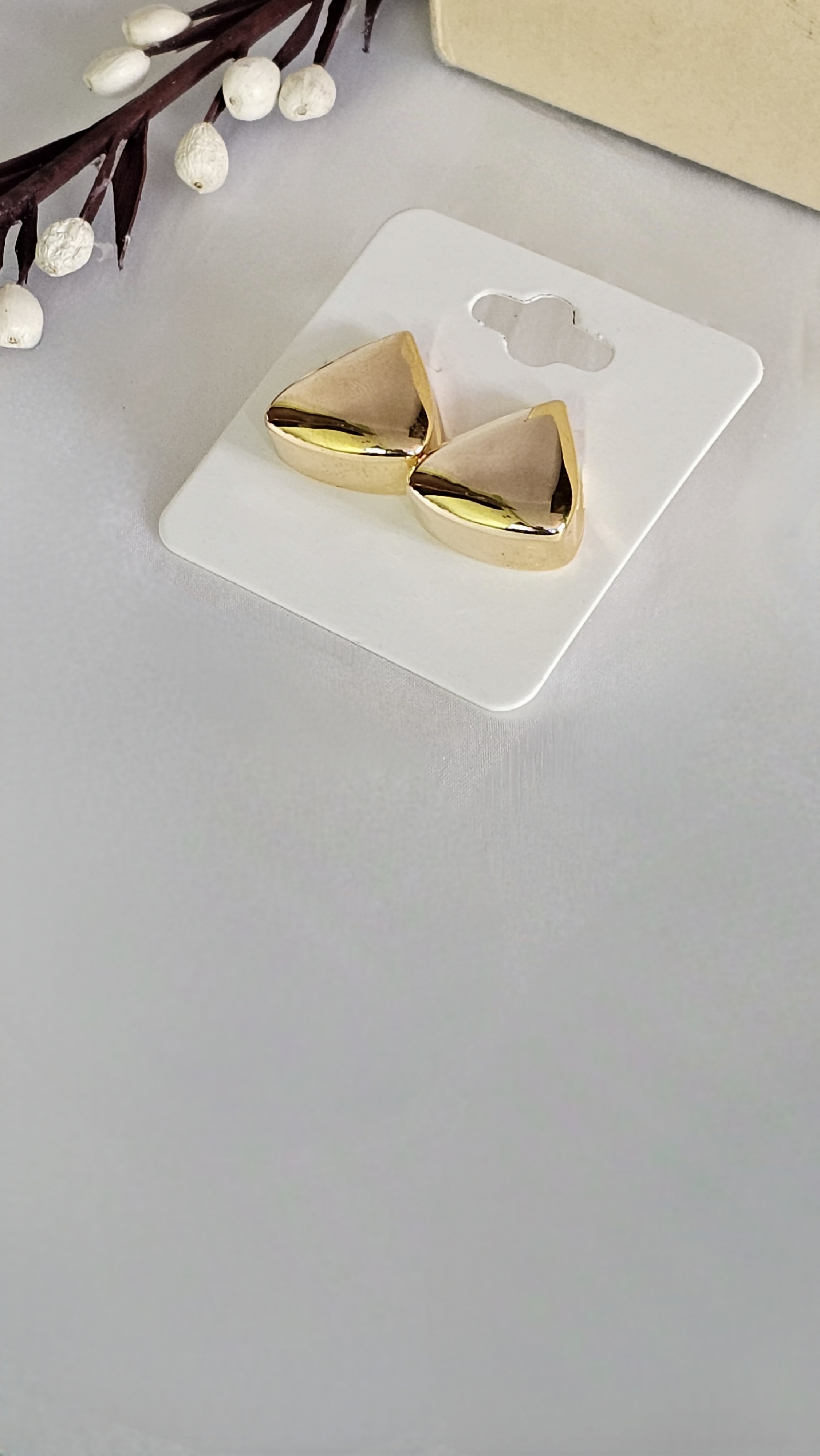 Golden Delta Studs