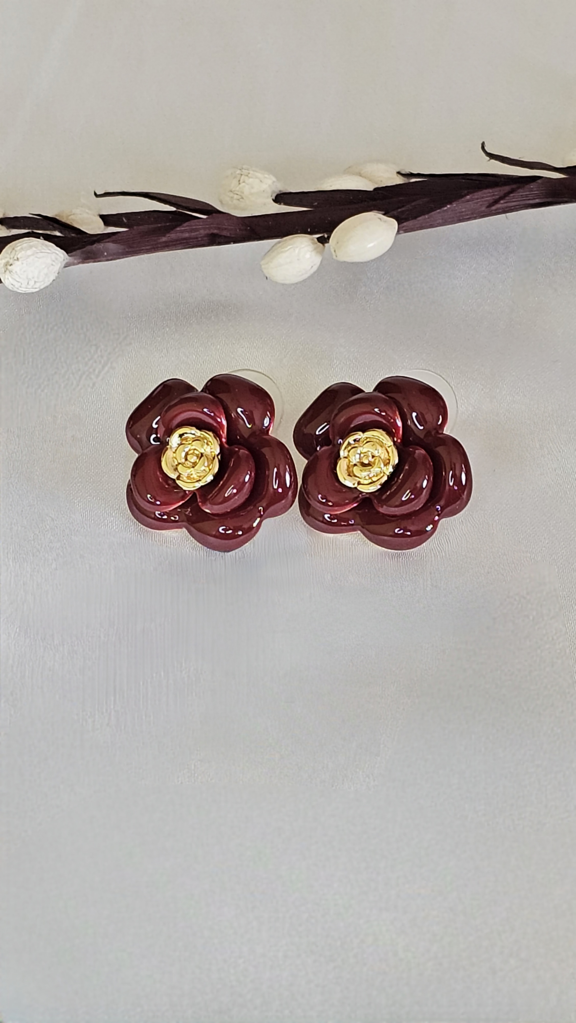 Satin Enamel Studs
