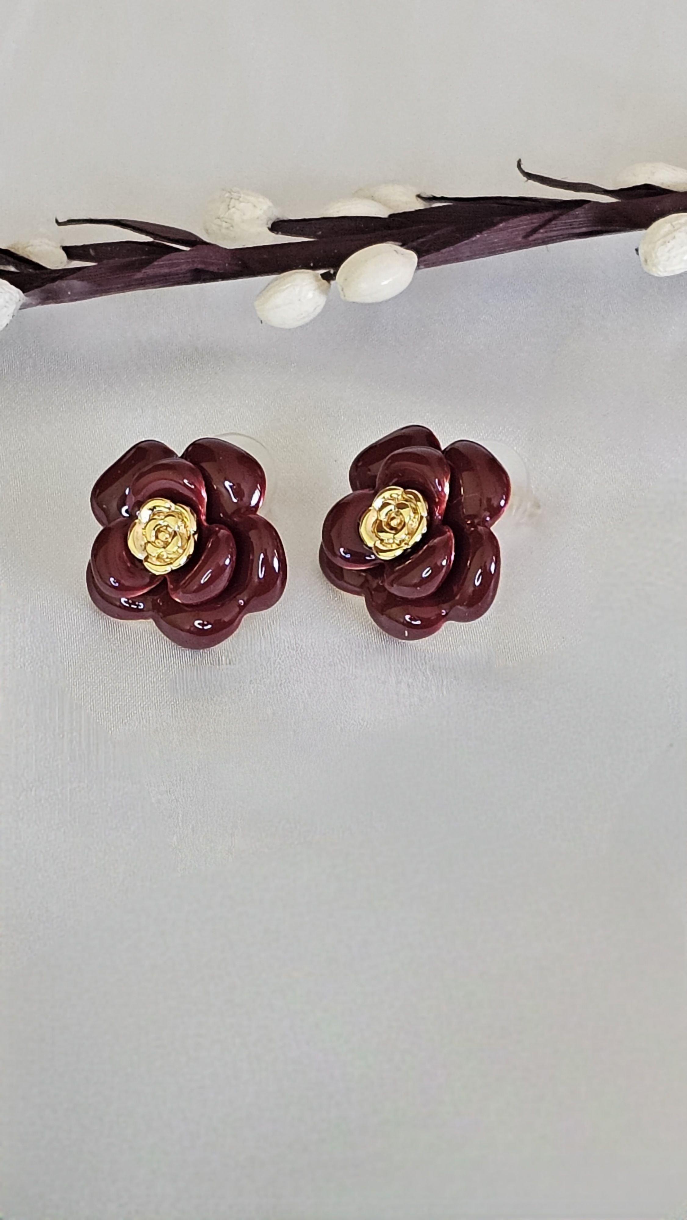Satin Enamel Studs