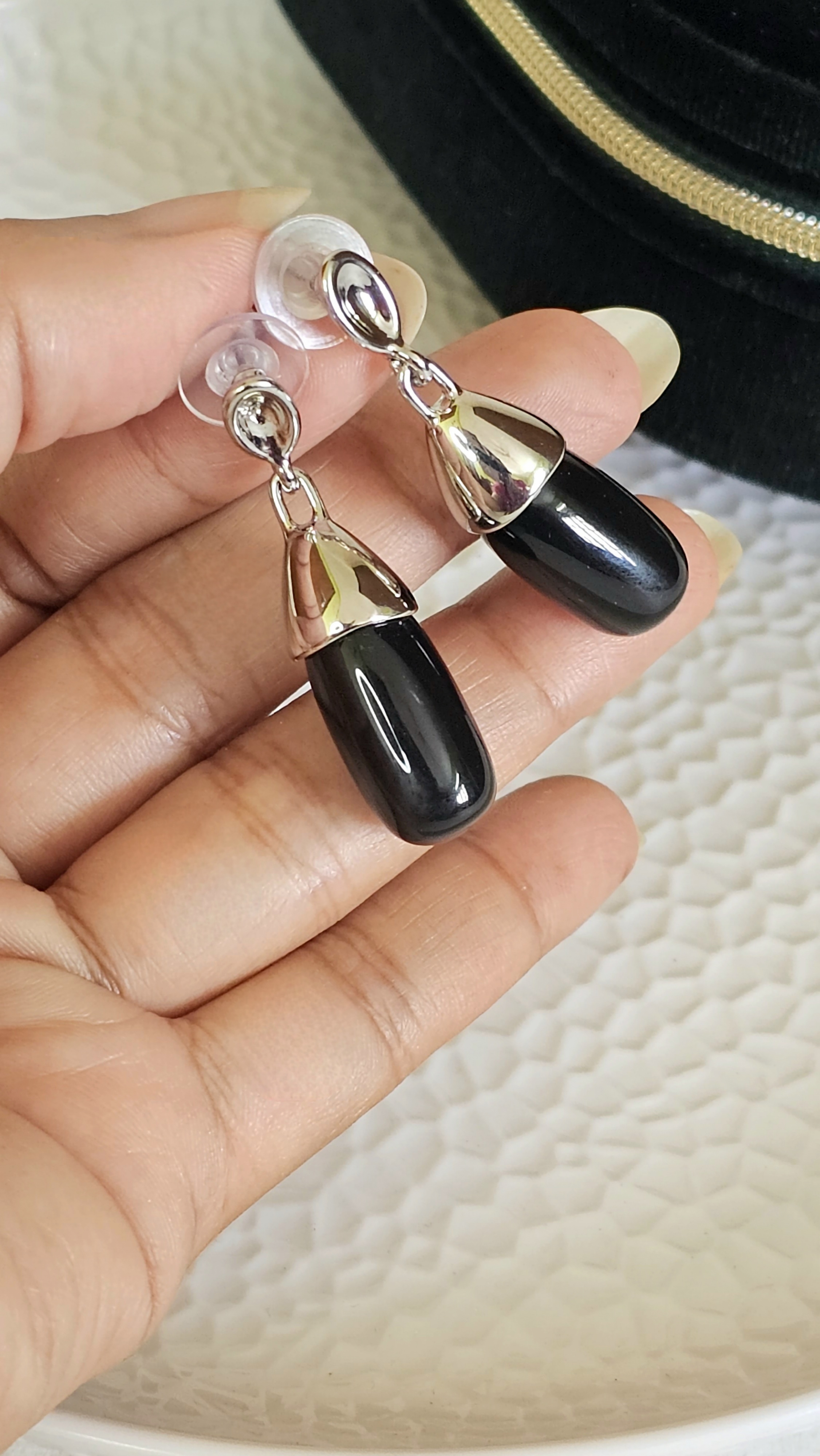 Poppy Bud Drop Earrings