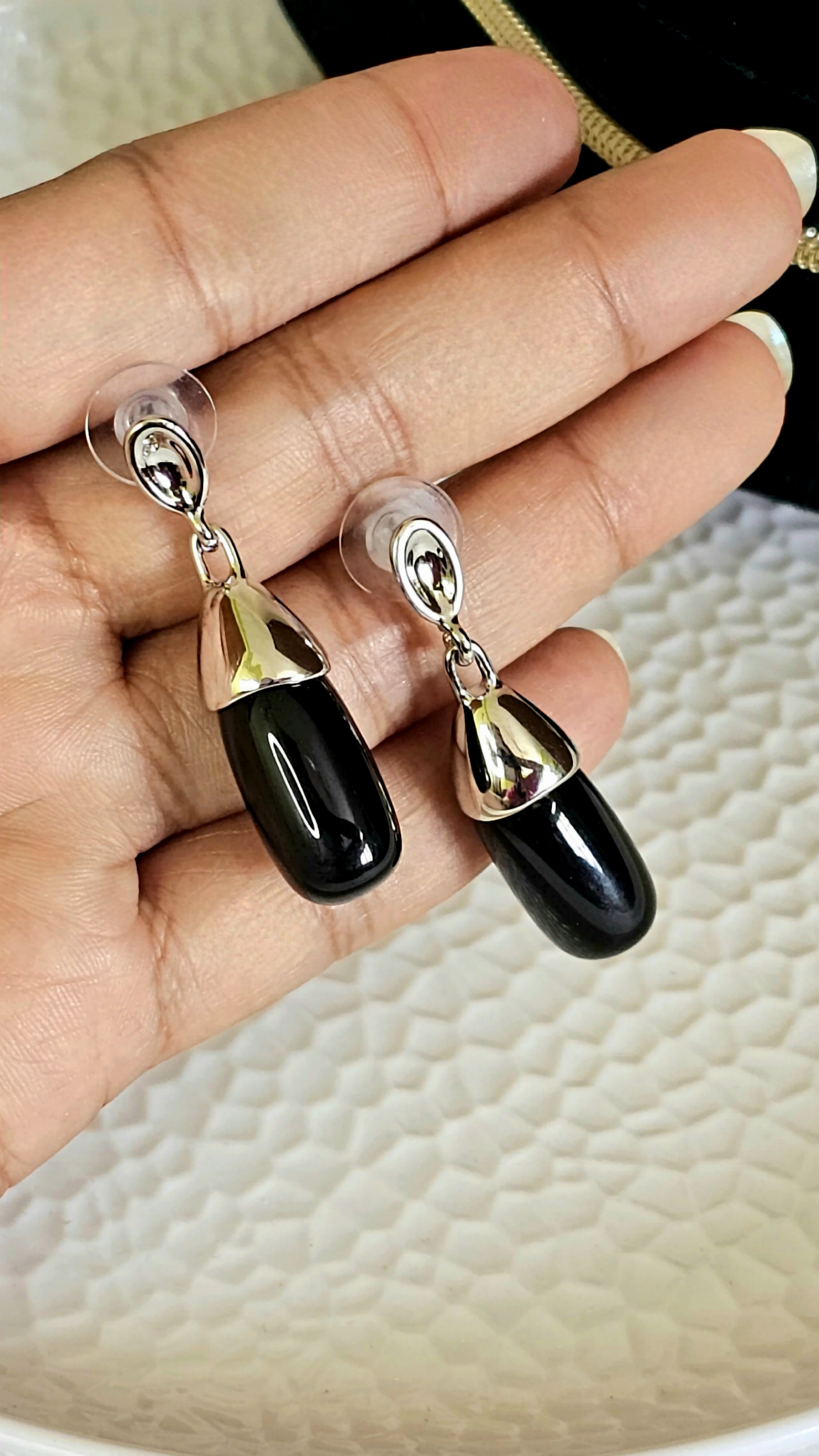 Poppy Bud Drop Earrings