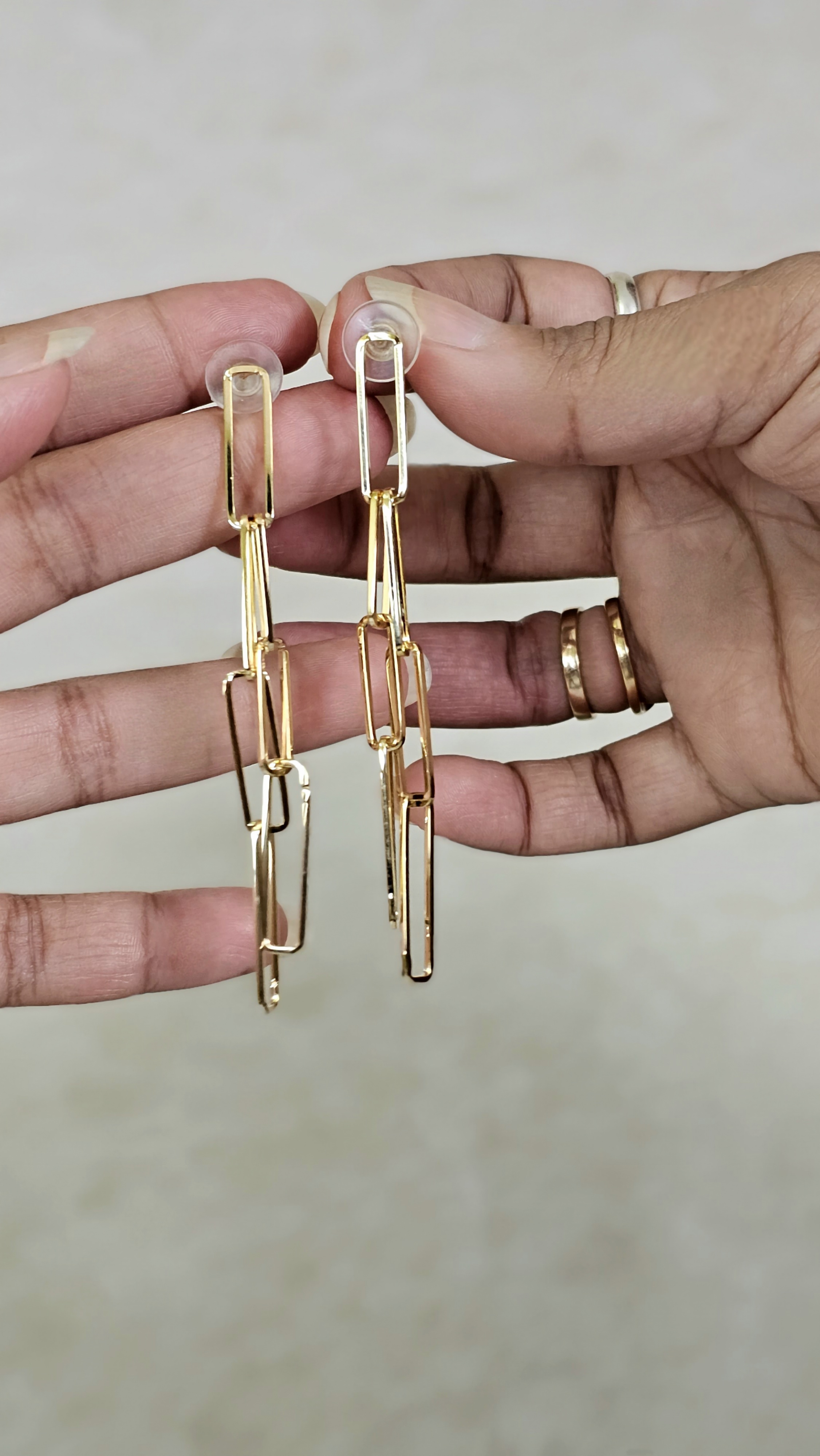Strip Dangler Earrings