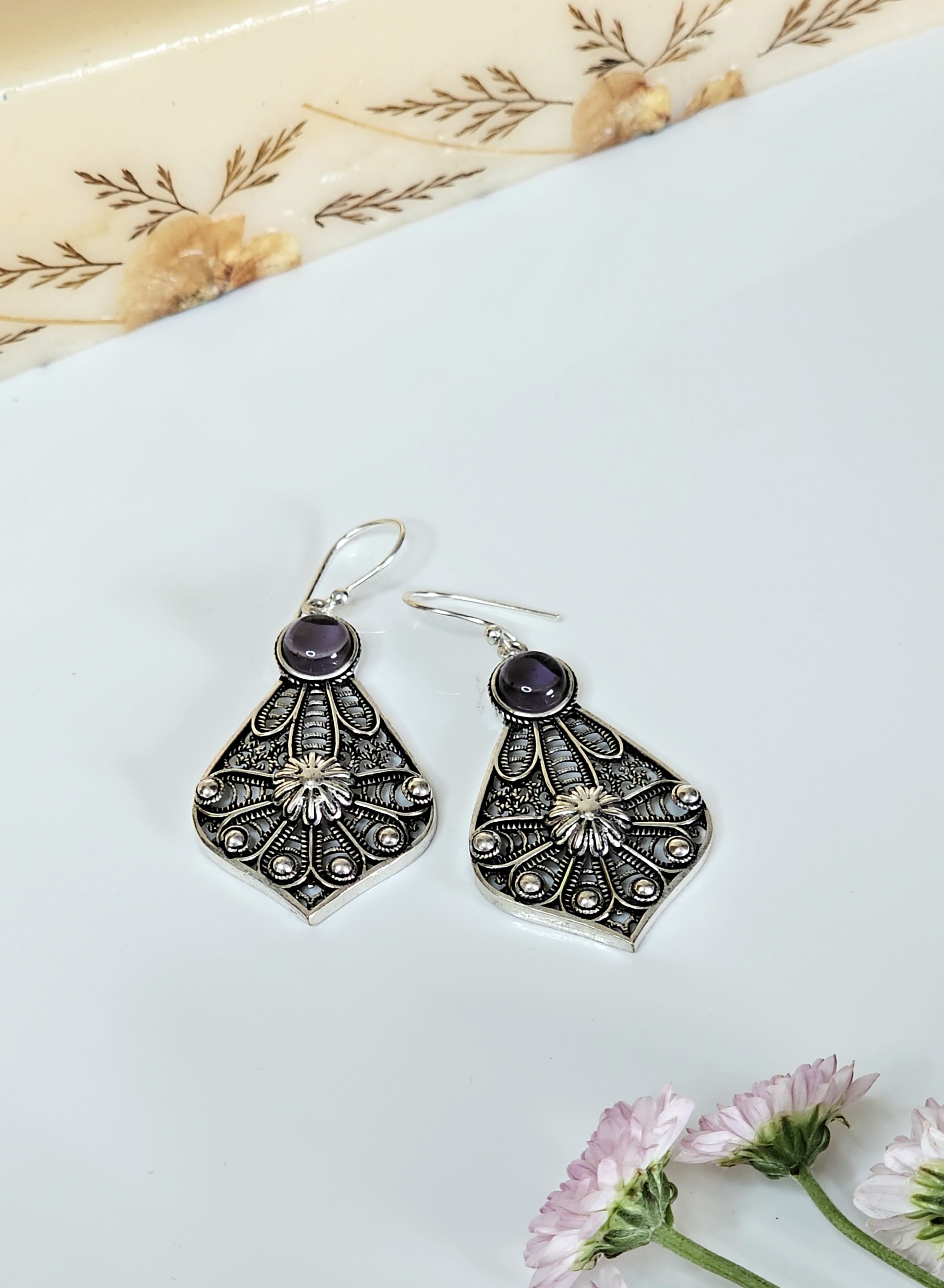 Latika Drop Earrings - Jaipur Edit