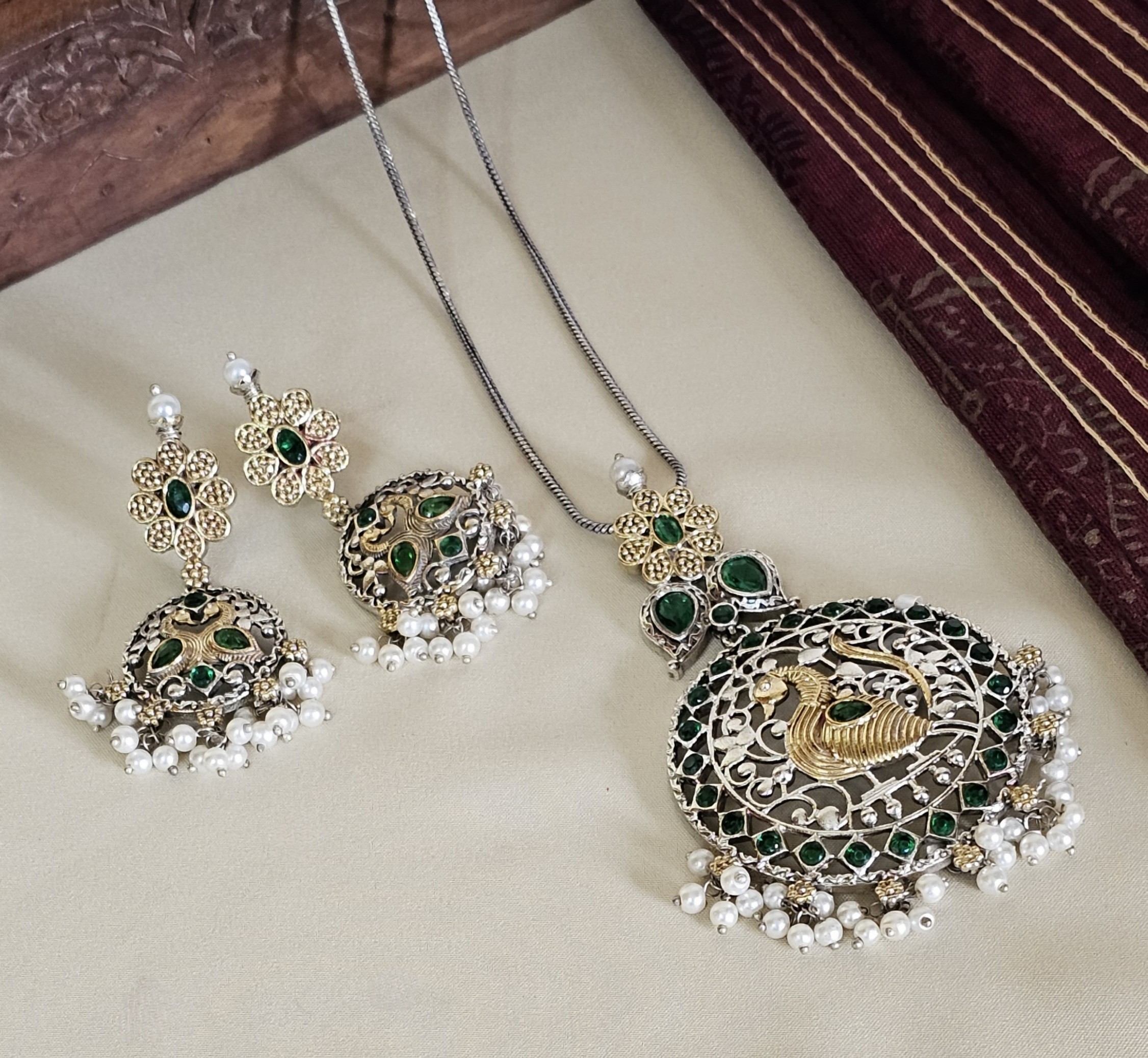 Nritya Necklace Set – Jaipur Edit