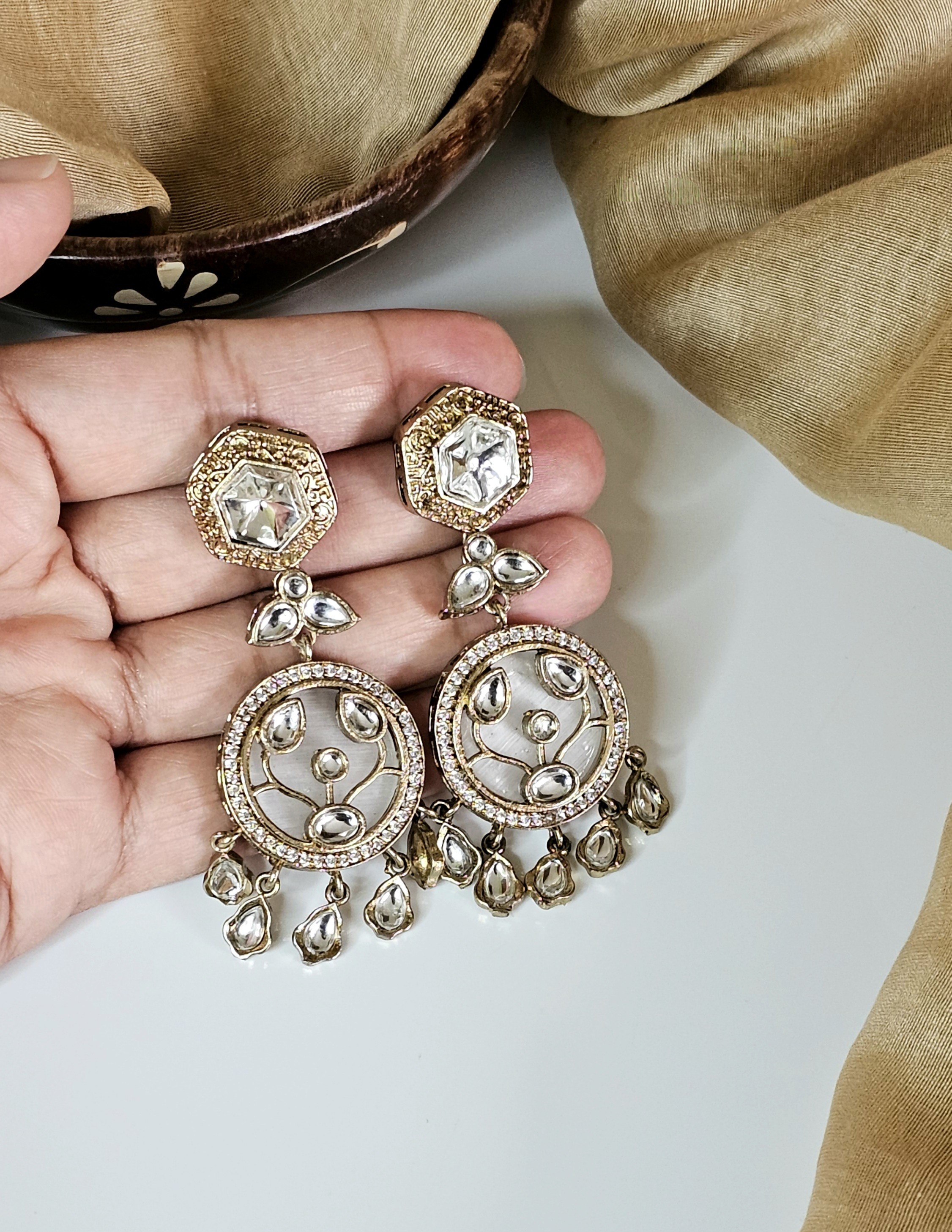 Aloka Drop Earrings – Jaipur Edit