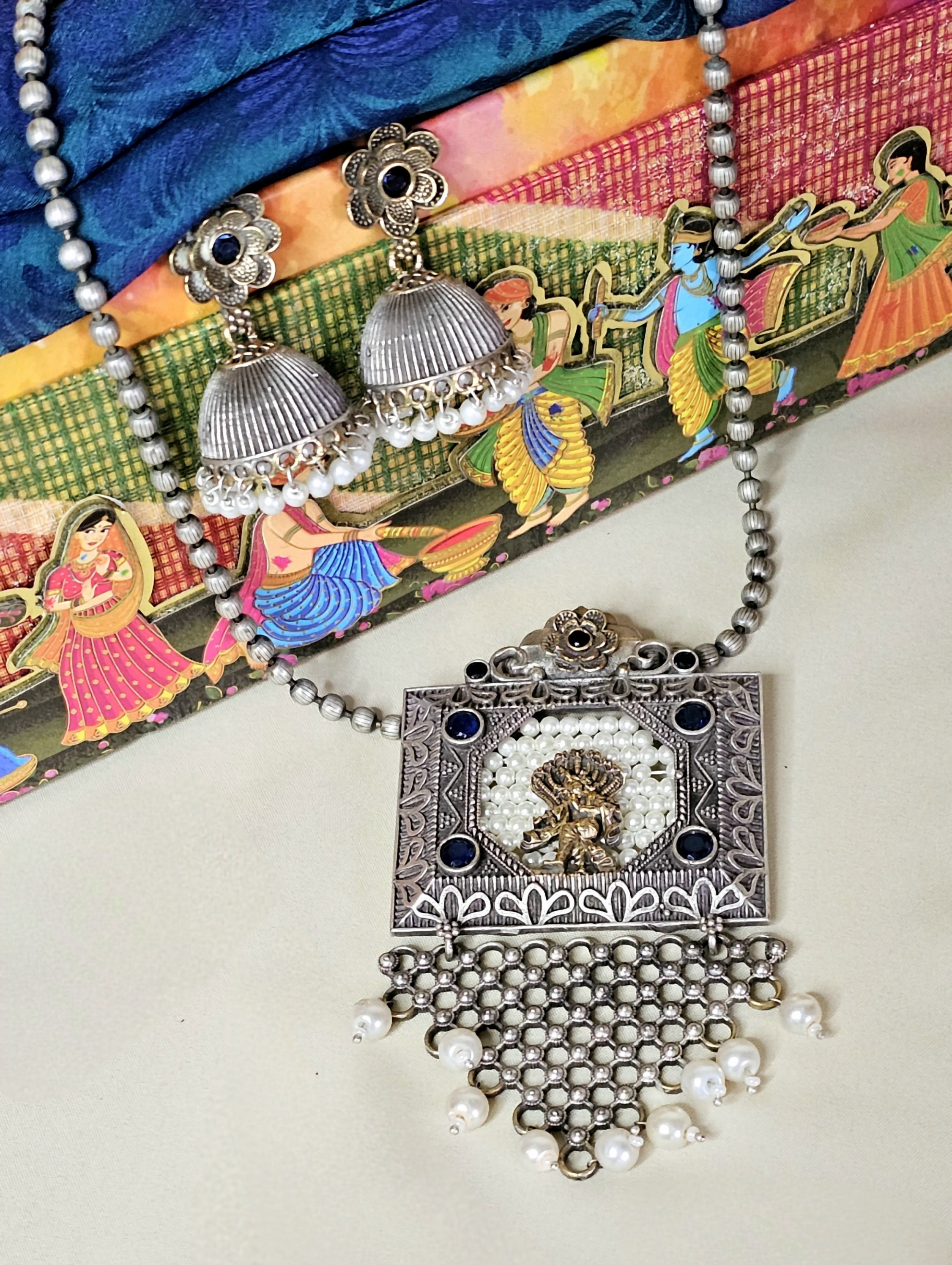Santulan Necklace Set – Jaipur Edit