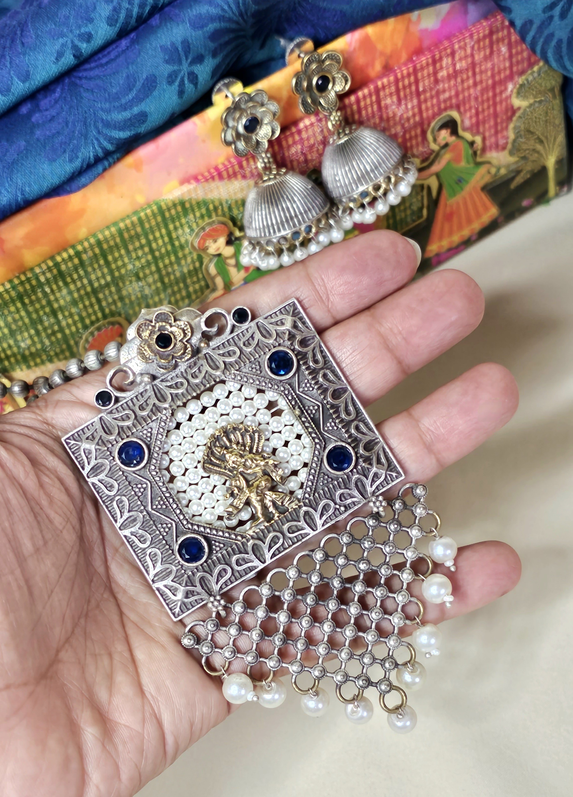 Santulan Necklace Set – Jaipur Edit