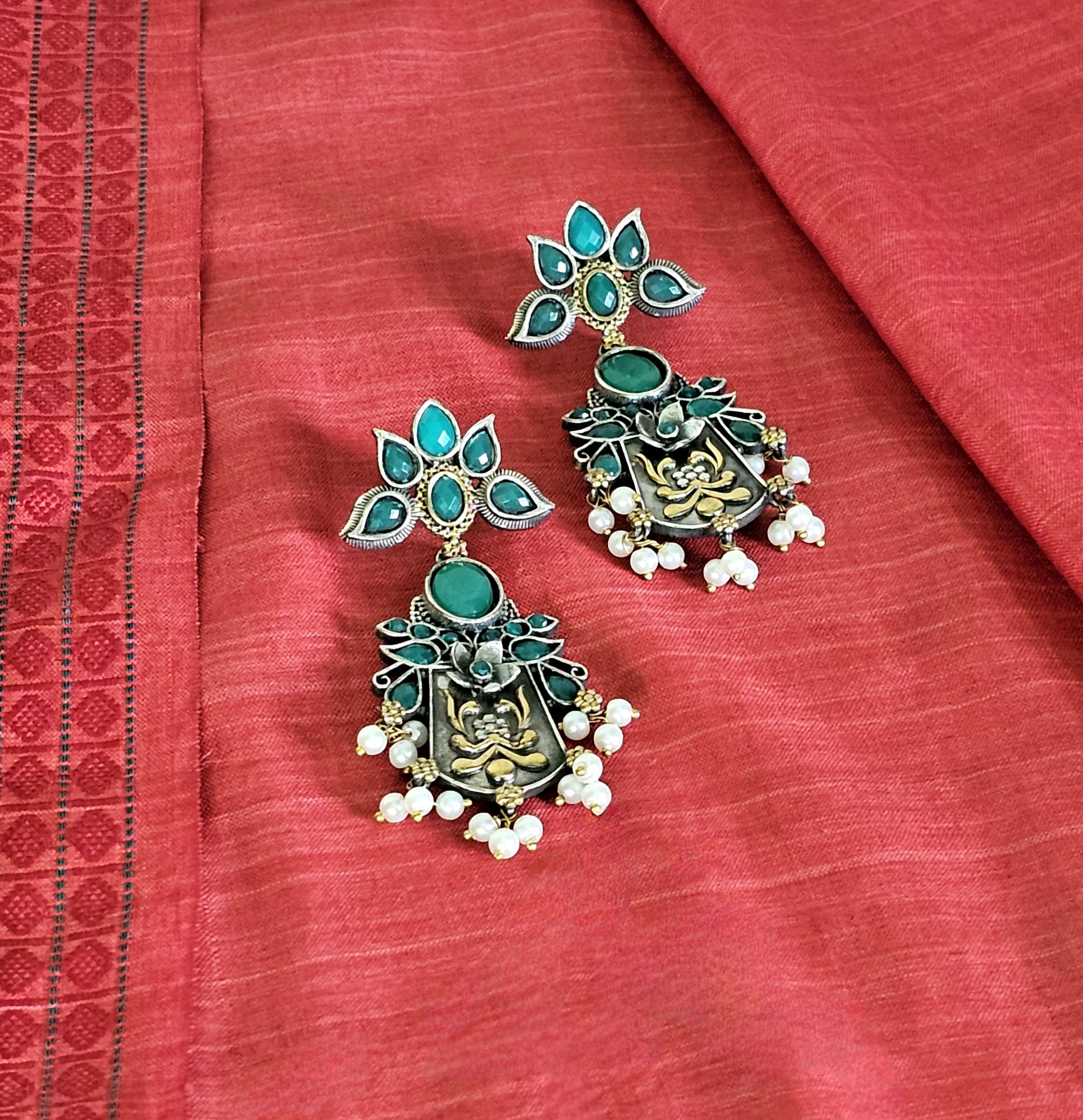 Kumodini Drop Earrings – Jaipur Edit