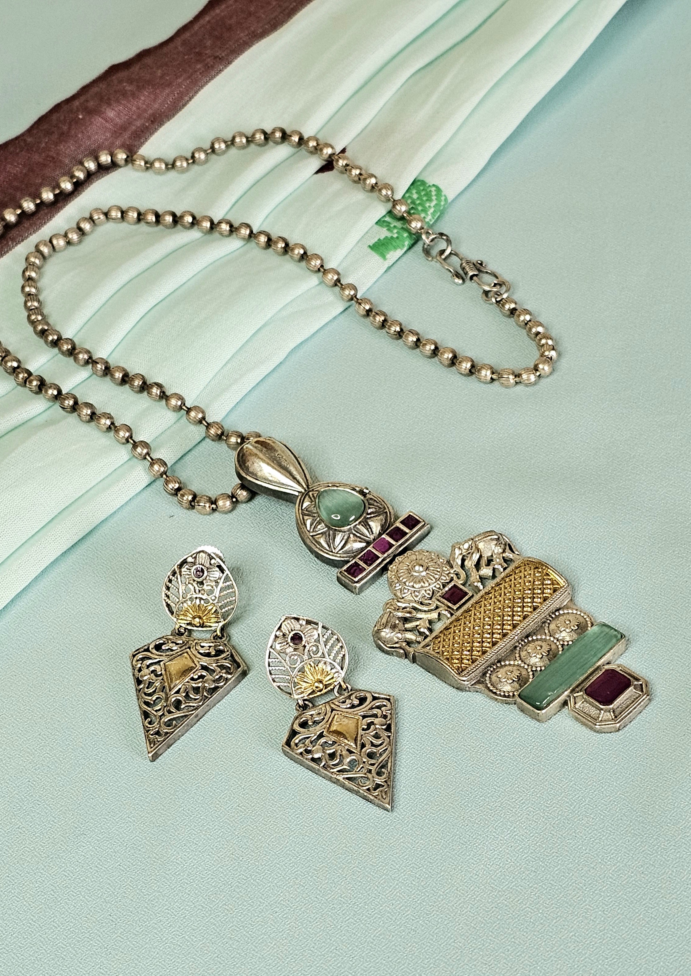 Jhaanki Necklace Set – Jaipur Edit