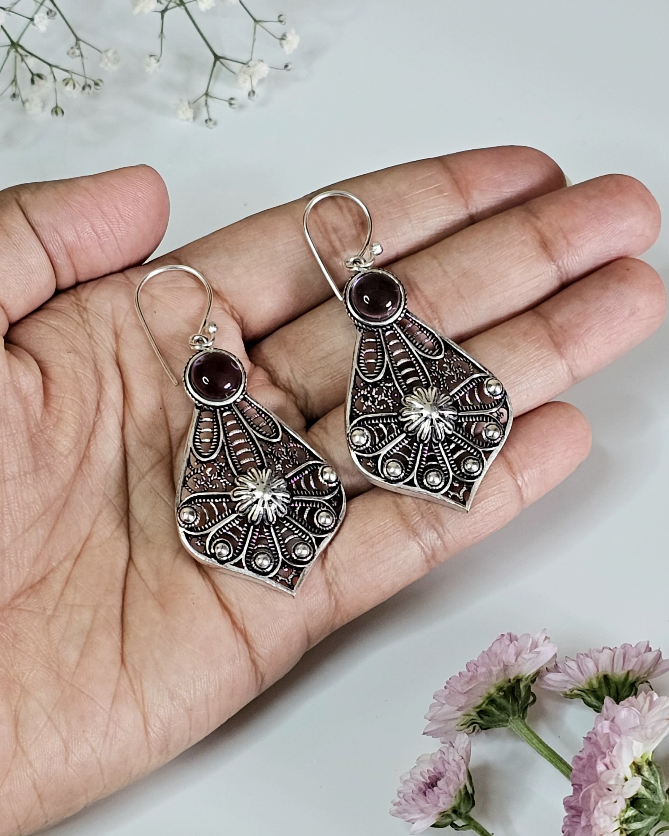 Latika Drop Earrings - Jaipur Edit