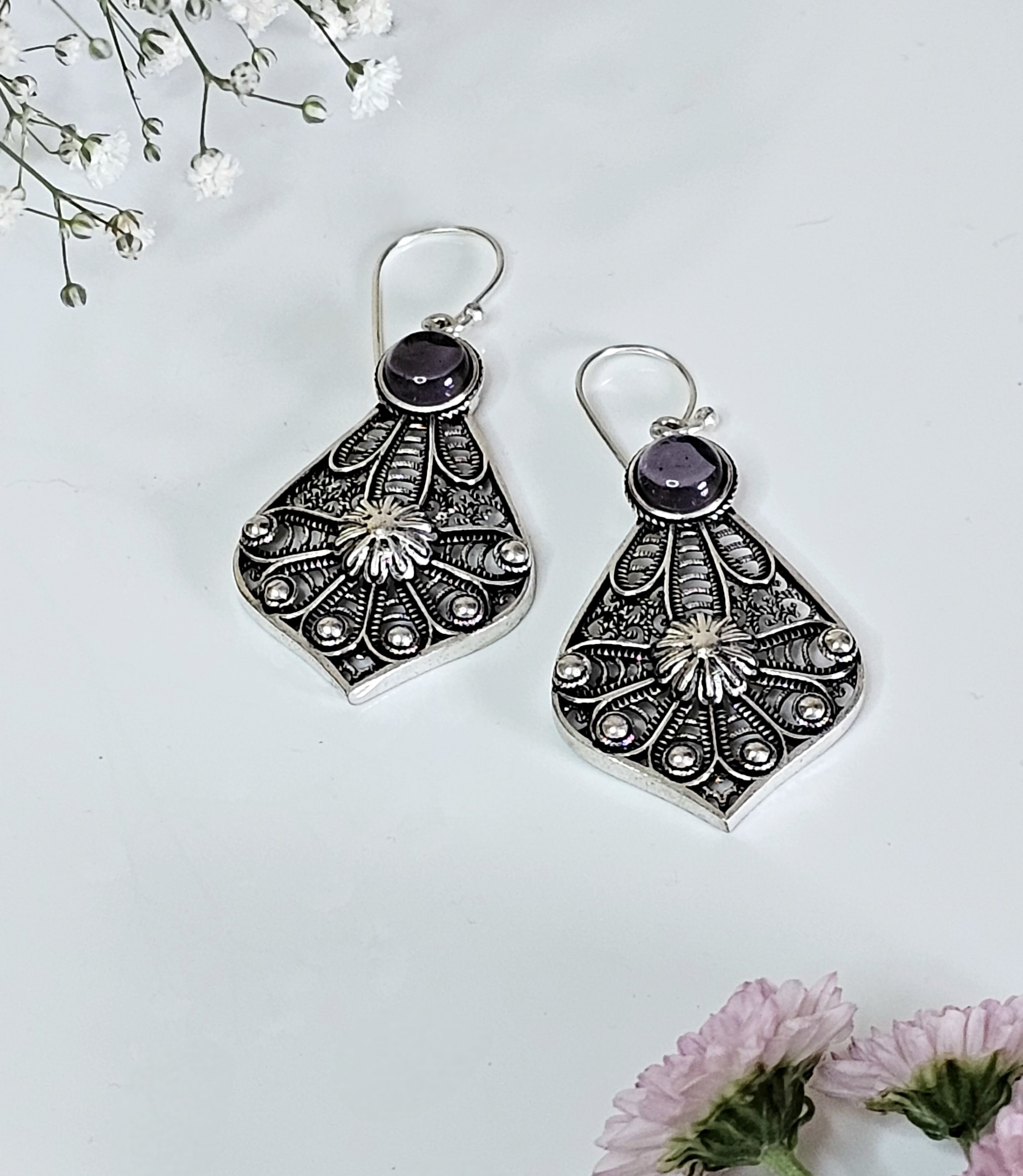 Latika Drop Earrings - Jaipur Edit