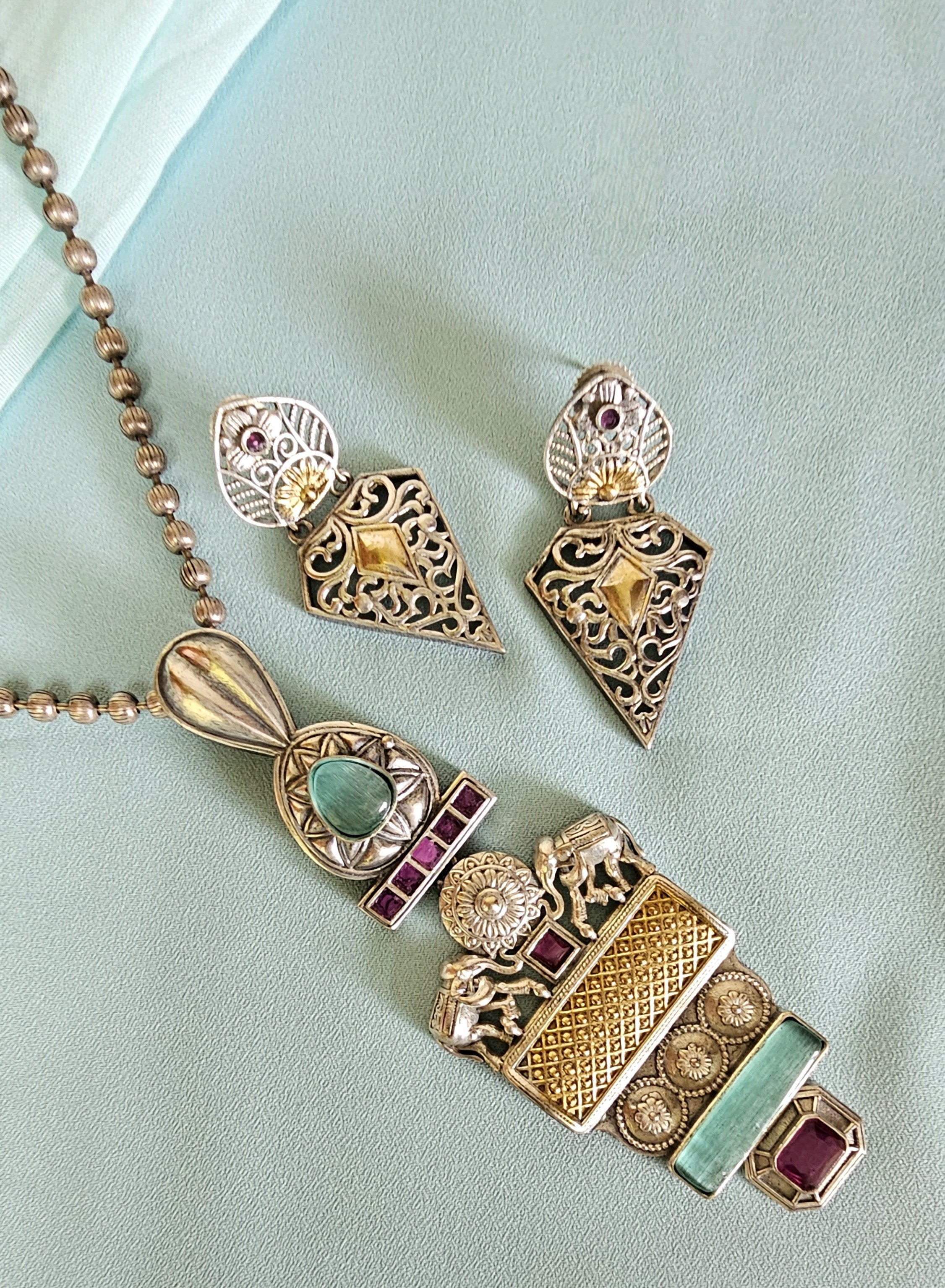Jhaanki Necklace Set – Jaipur Edit