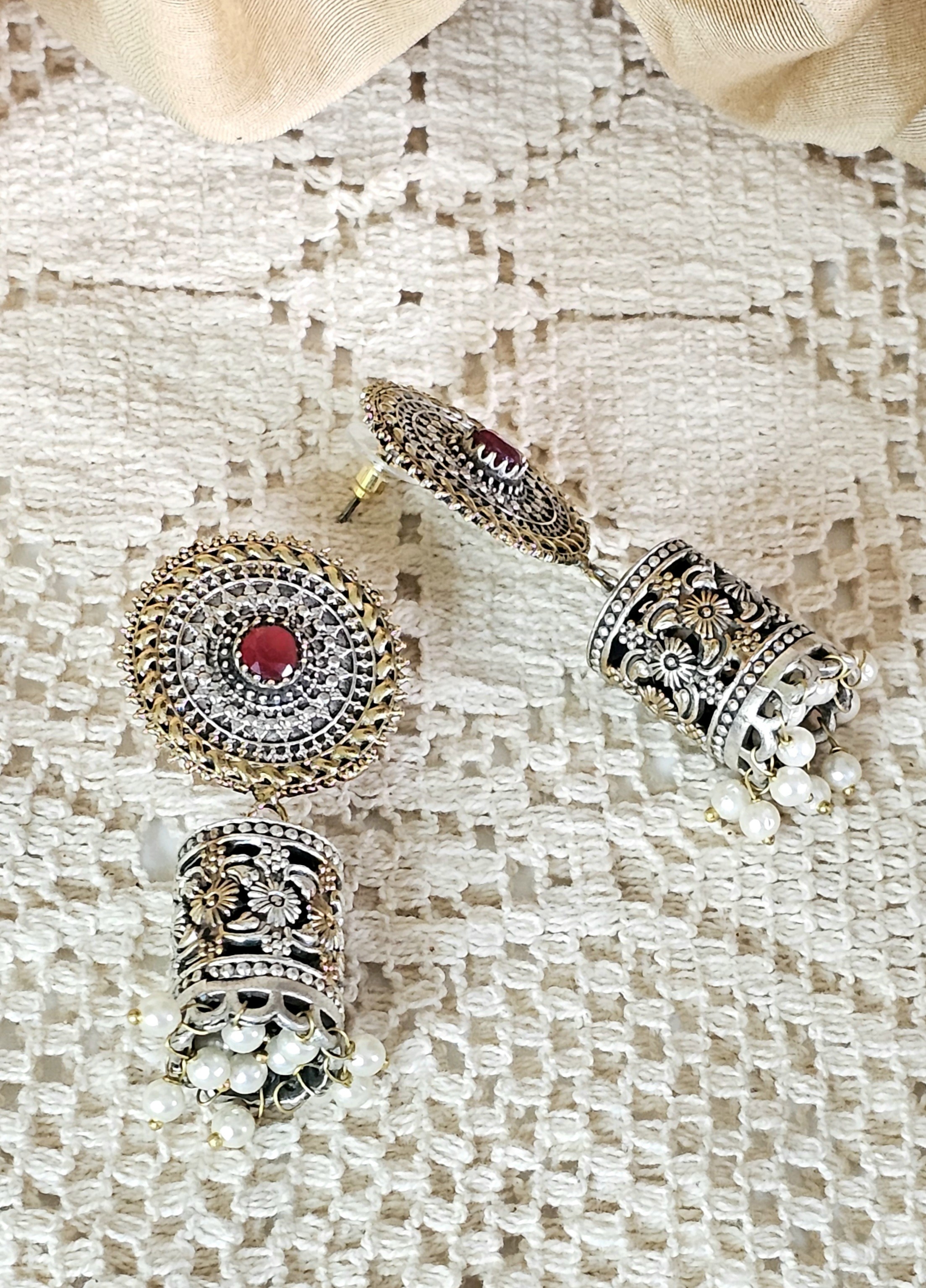 Alekhi Jhumki Earrings – Jaipur Edit