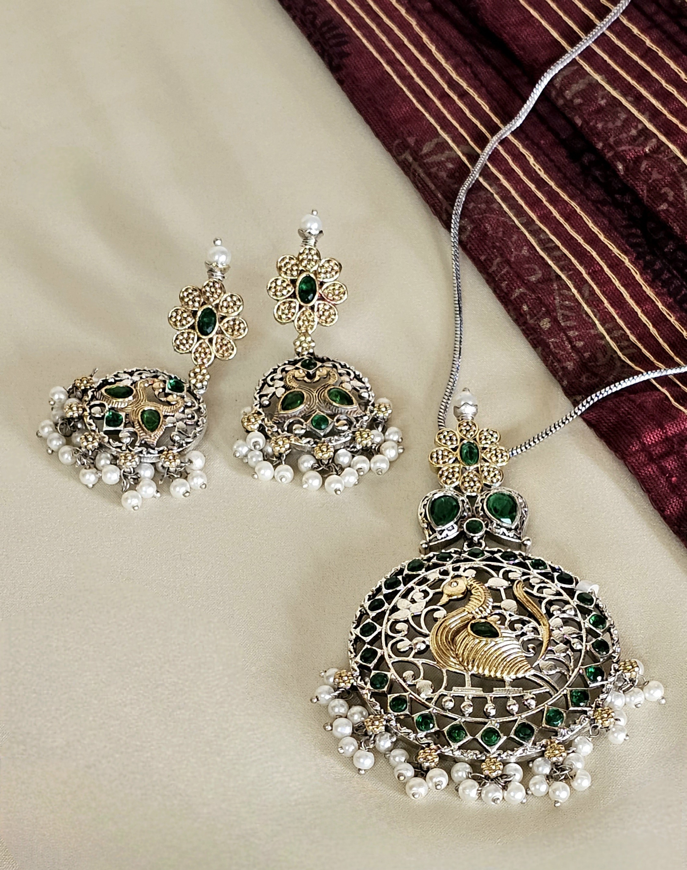 Nritya Necklace Set – Jaipur Edit