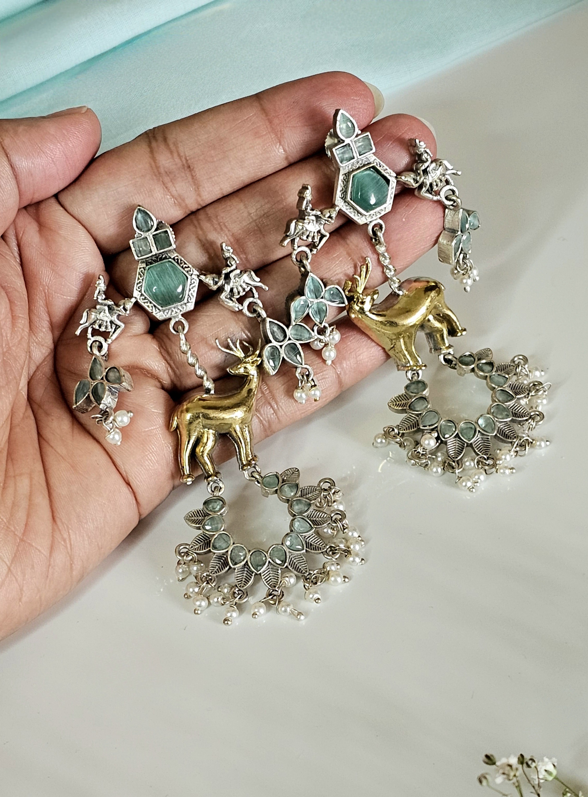 Upvana Dangler Earrings – Jaipur Edit