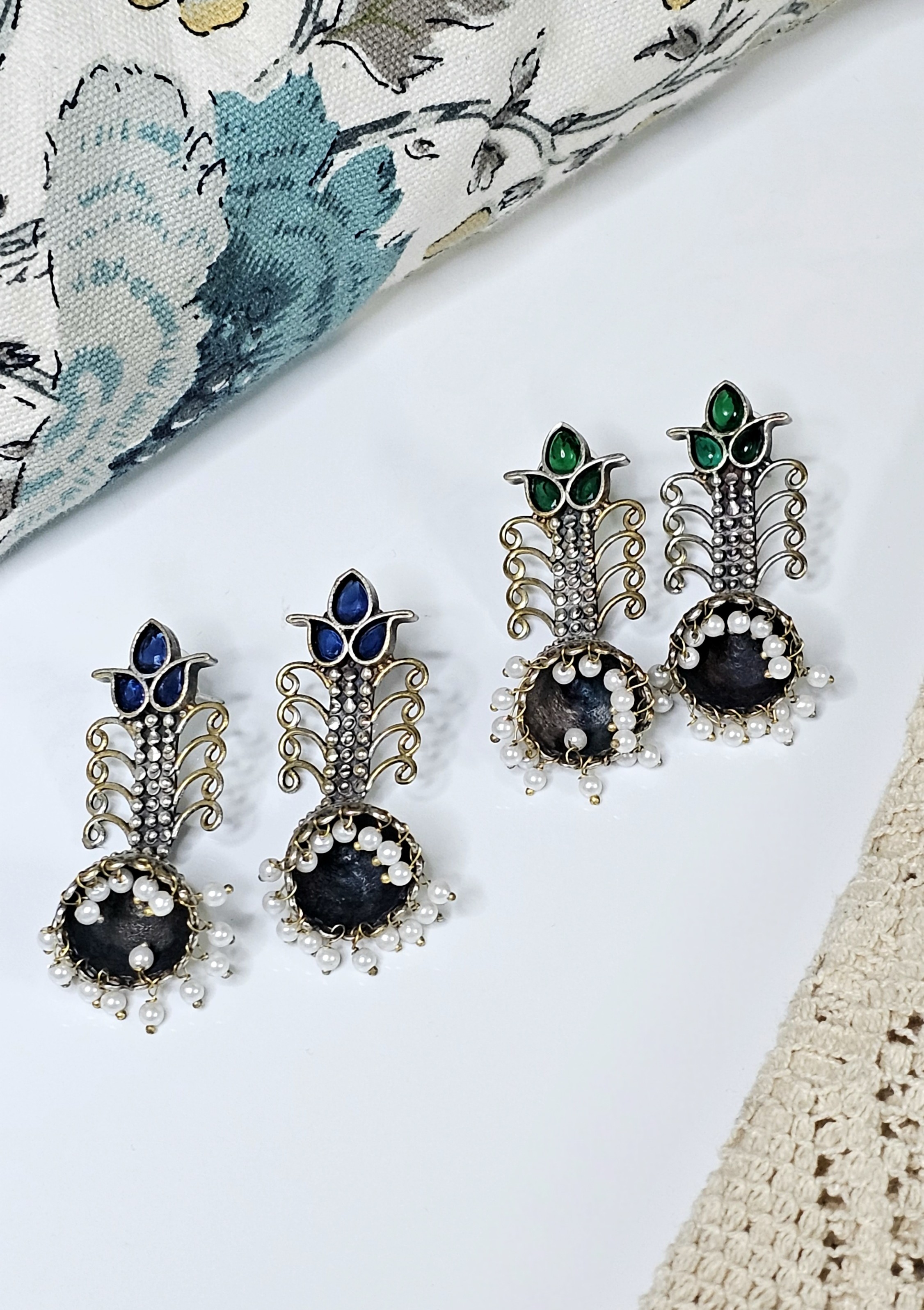 Sajja Jhumki Earrings – Jaipur Edit