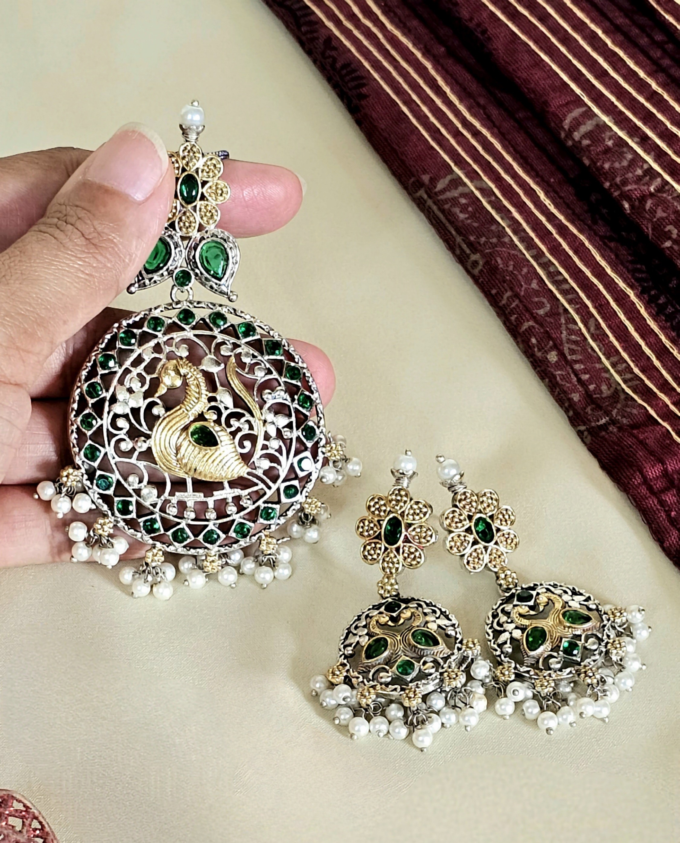 Nritya Necklace Set – Jaipur Edit