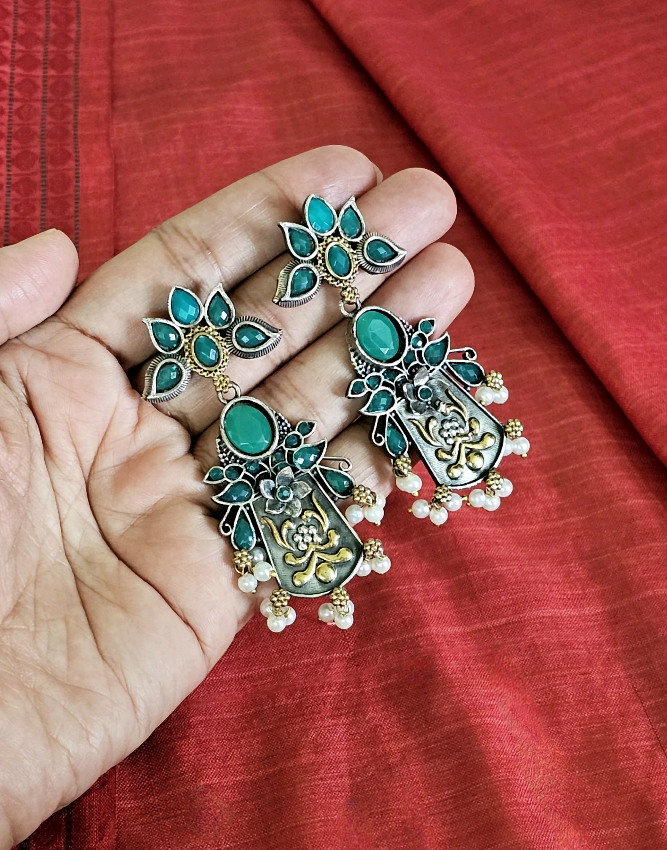 Kumodini Drop Earrings – Jaipur Edit