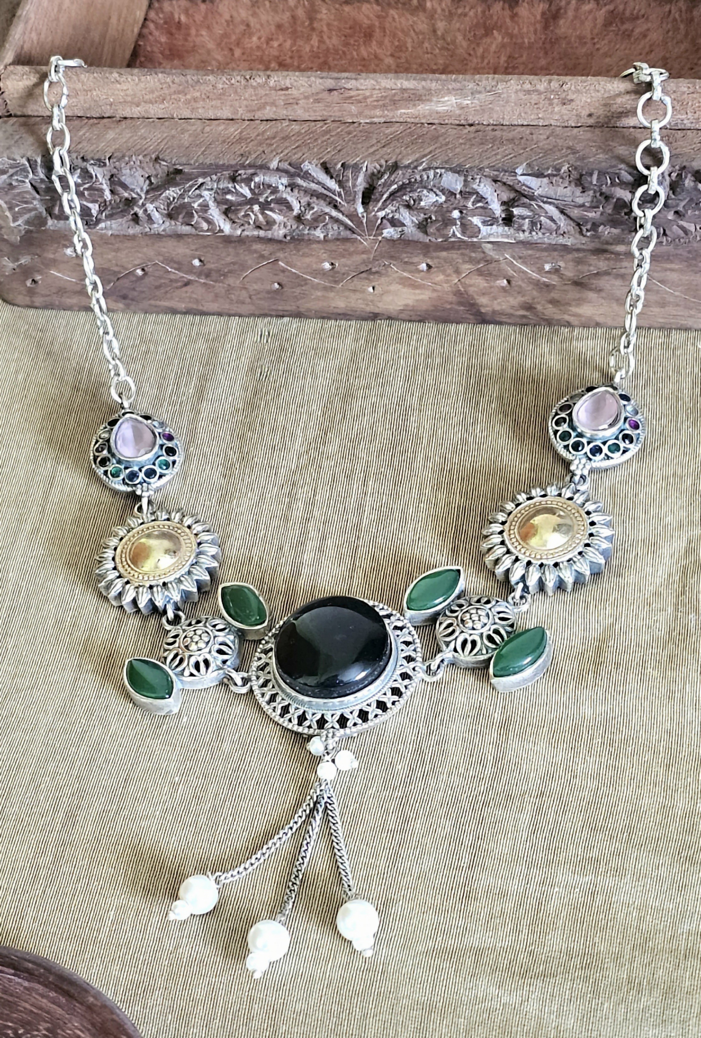 Arka Choker Necklace Set – Jaipur Edit