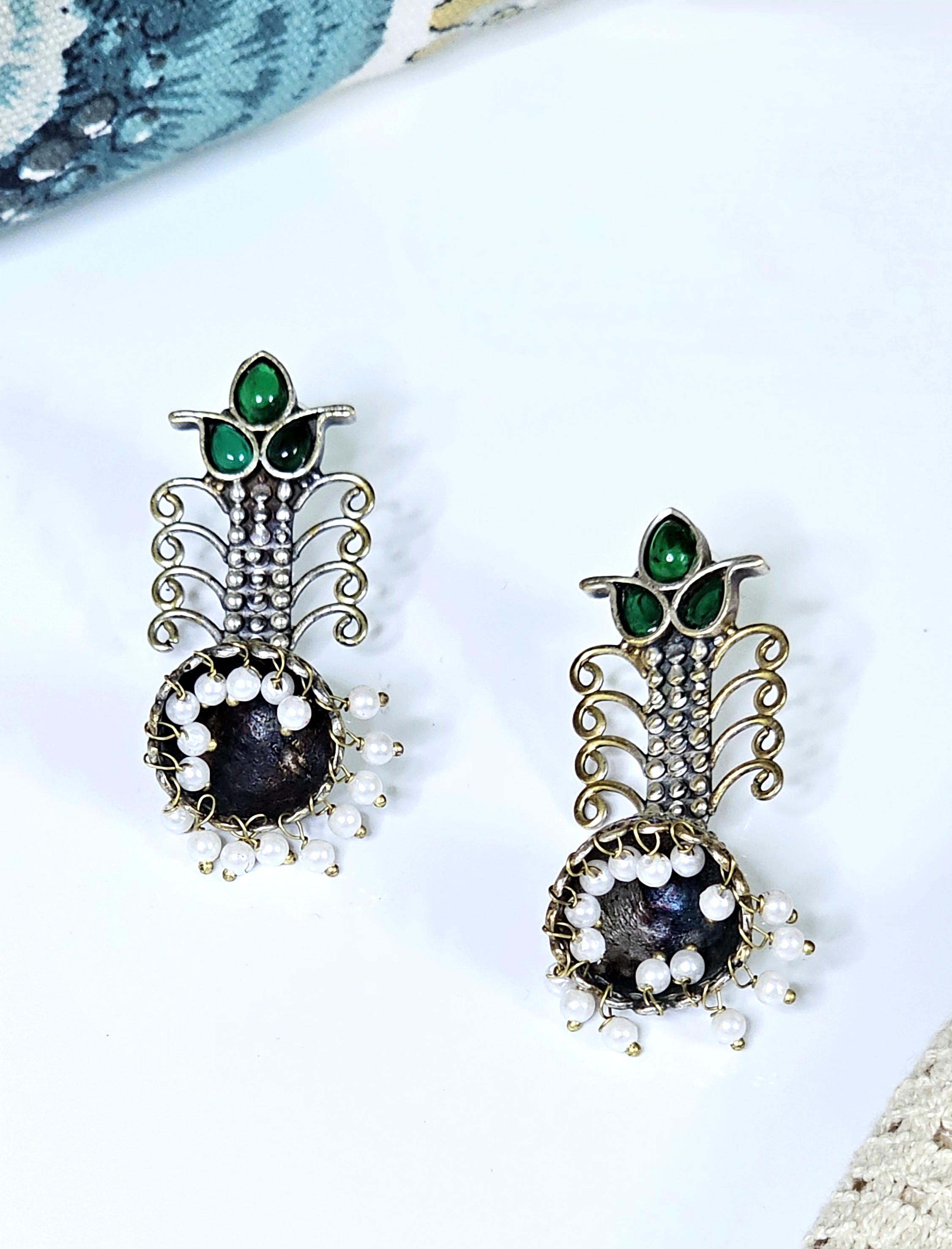 Sajja Jhumki Earrings – Jaipur Edit