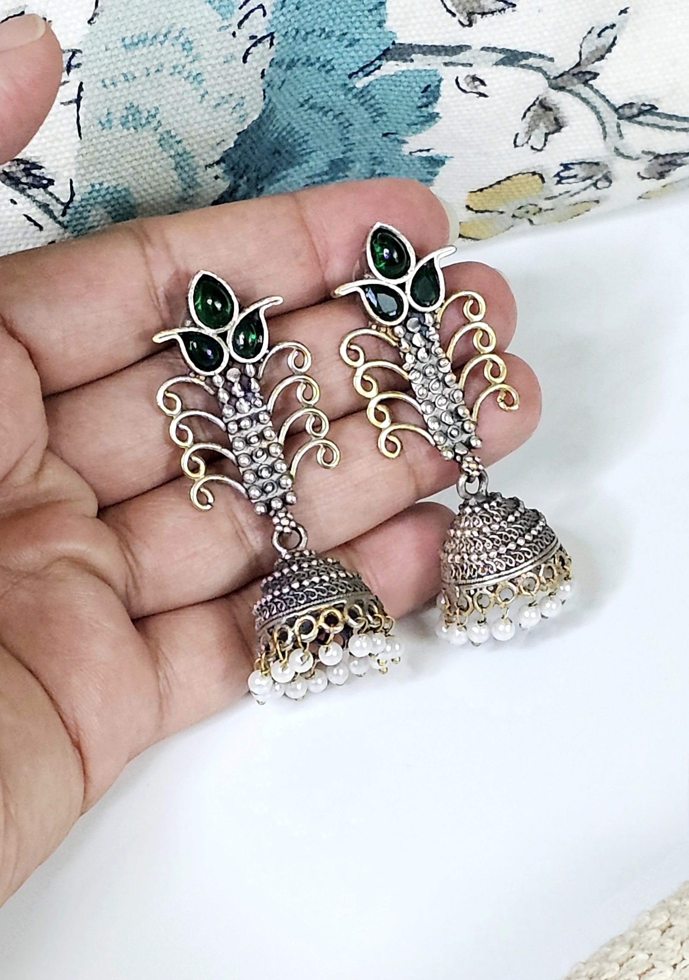 Sajja Jhumki Earrings – Jaipur Edit
