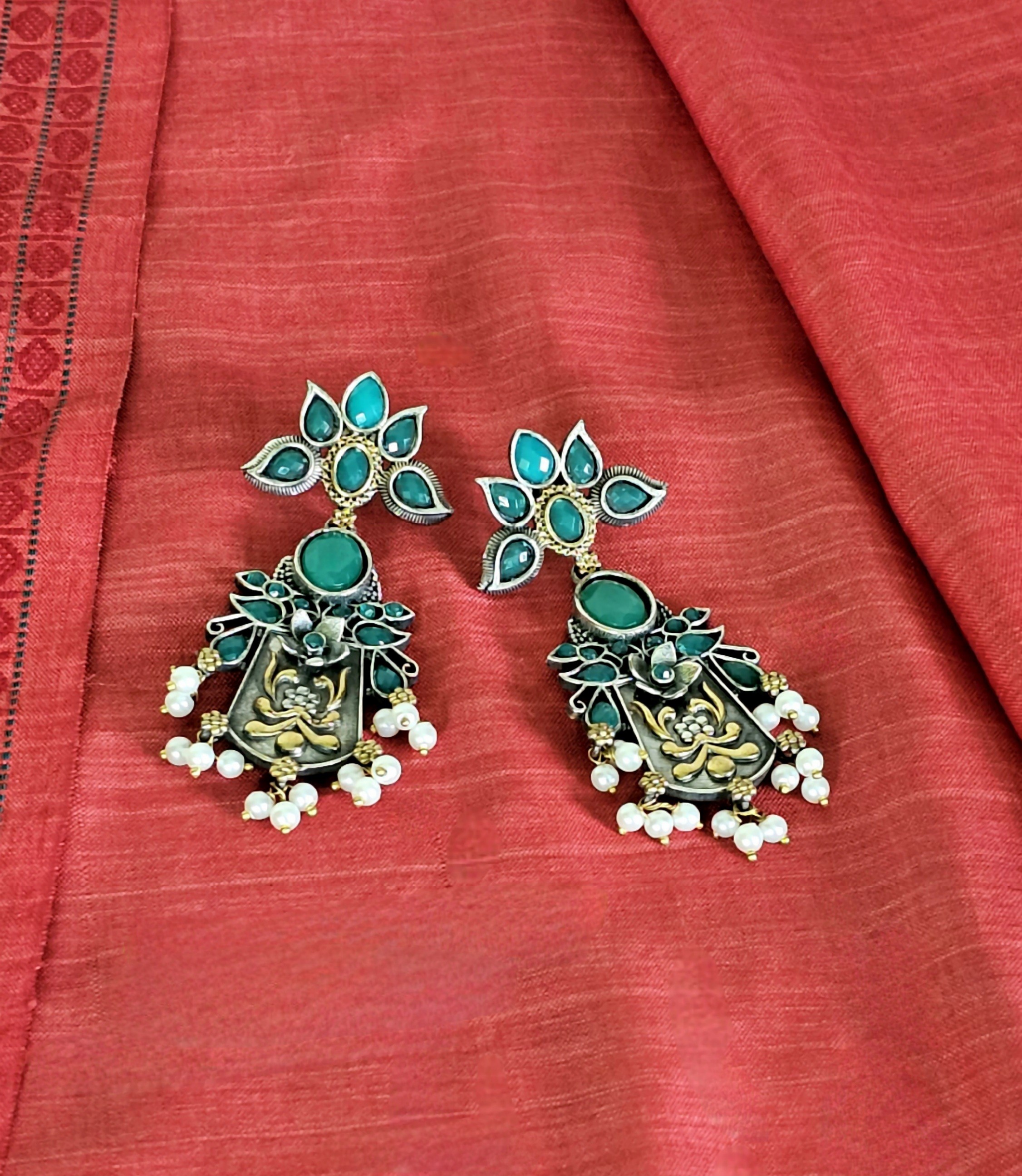 Kumodini Drop Earrings – Jaipur Edit