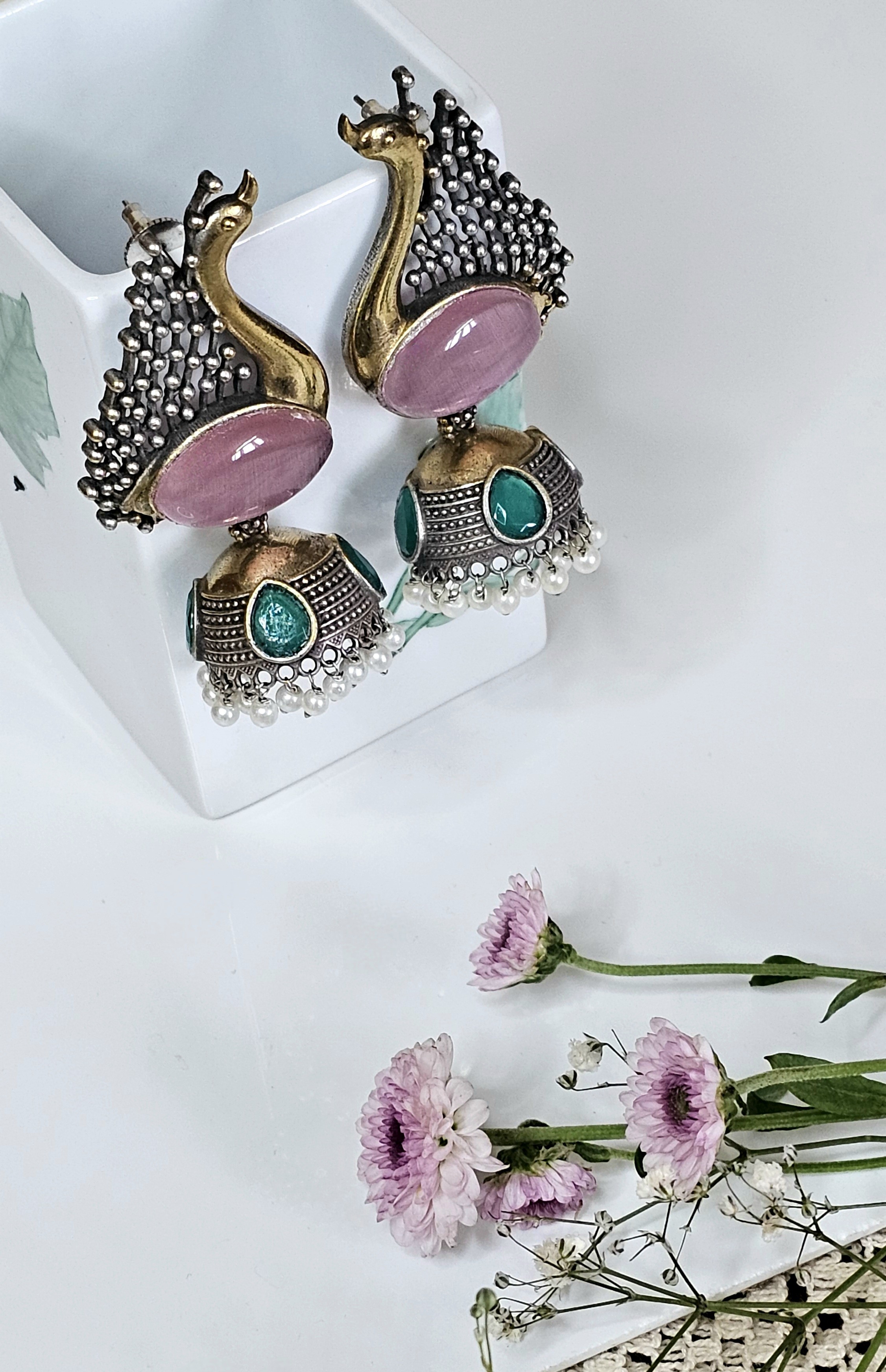 Shikhi Jhumki Earrings – Jaipur Edit